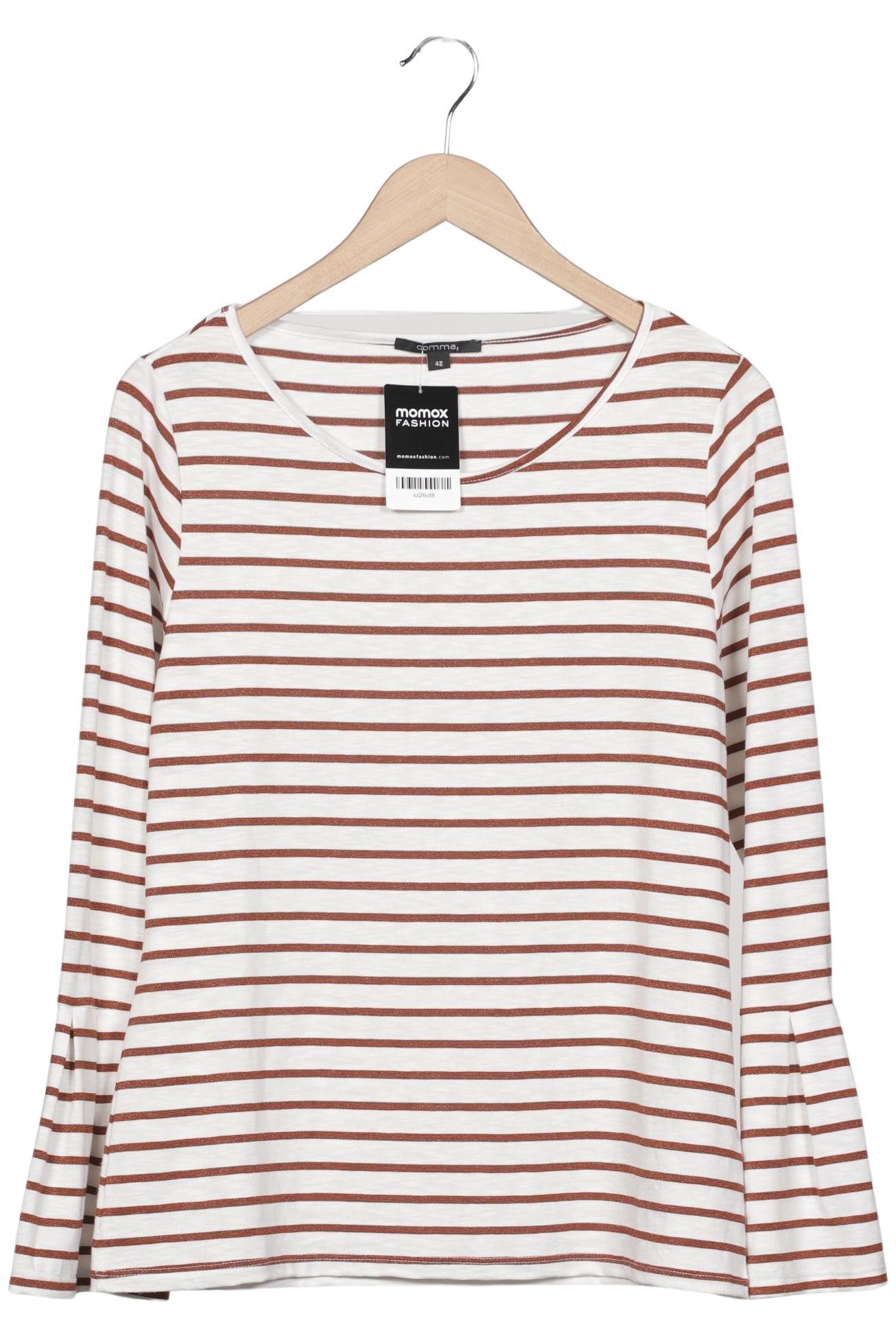 

Comma Damen Langarmshirt, mehrfarbig, Gr. 42