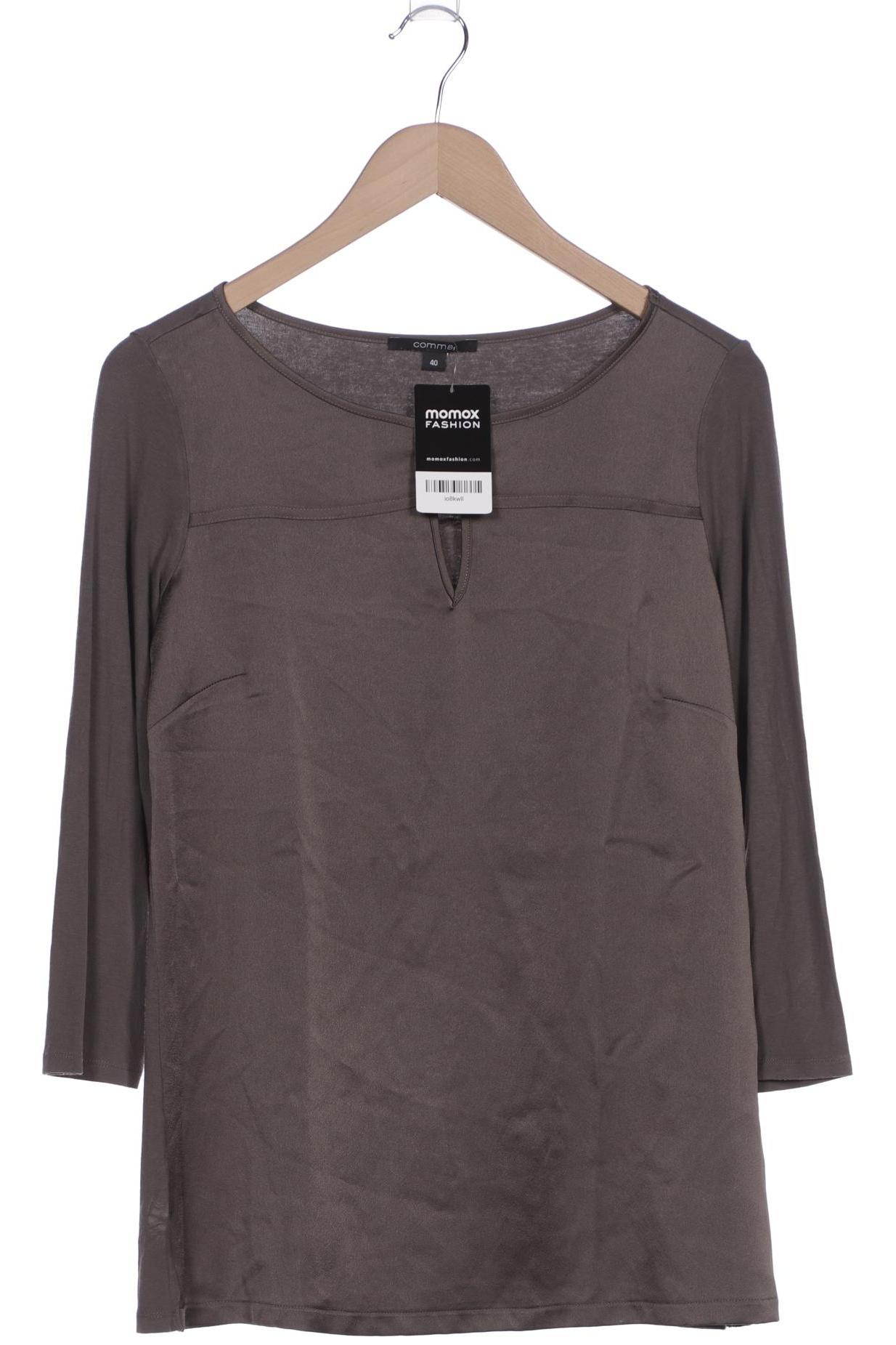 

Comma Damen Langarmshirt, grau, Gr. 40