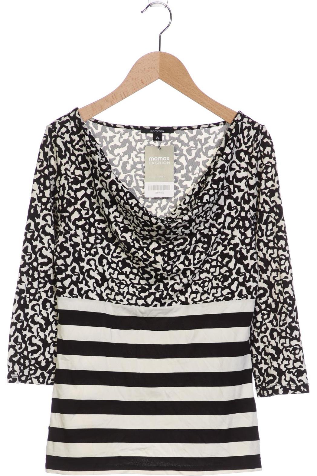 

Comma Damen Langarmshirt, schwarz
