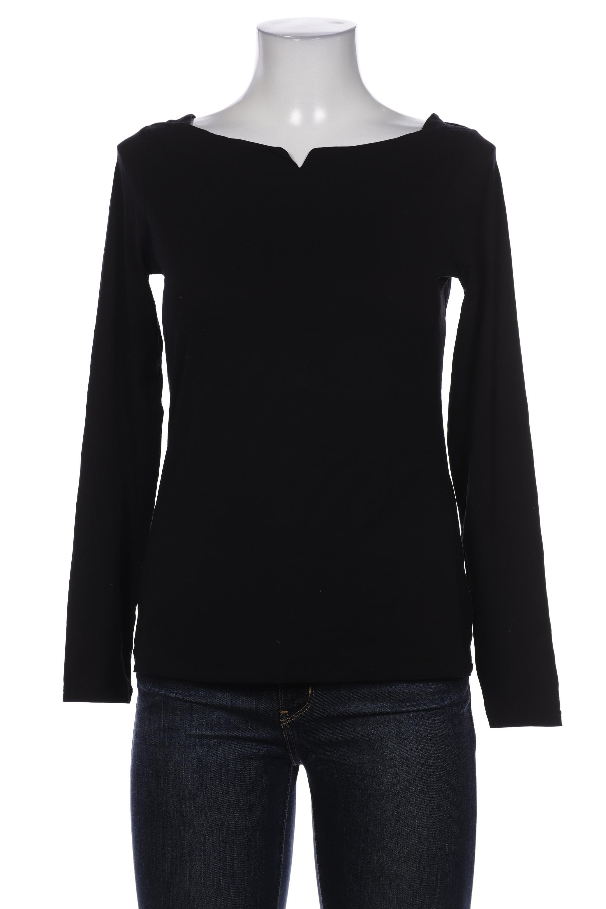

Comma Damen Langarmshirt, schwarz, Gr. 38