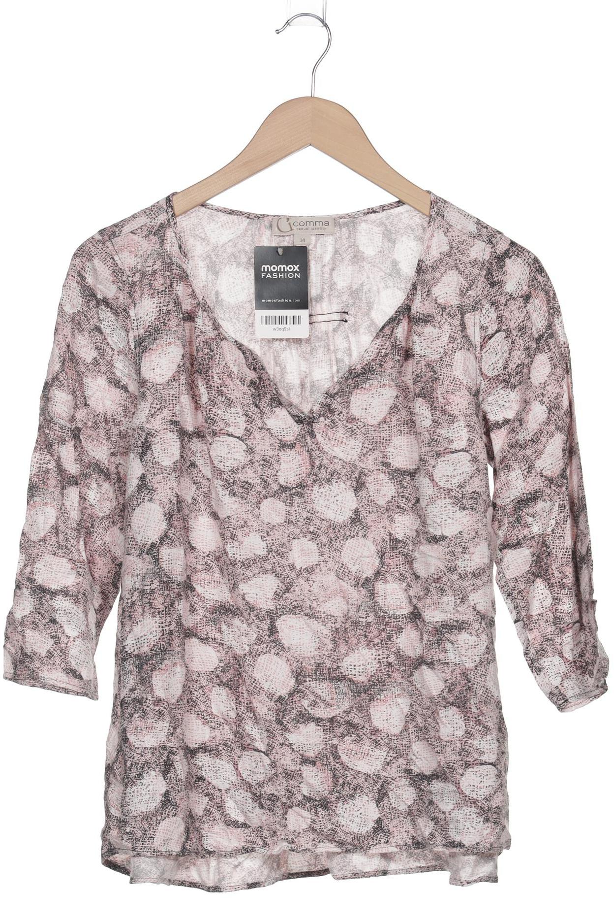 

Comma Damen Langarmshirt, pink, Gr. 34