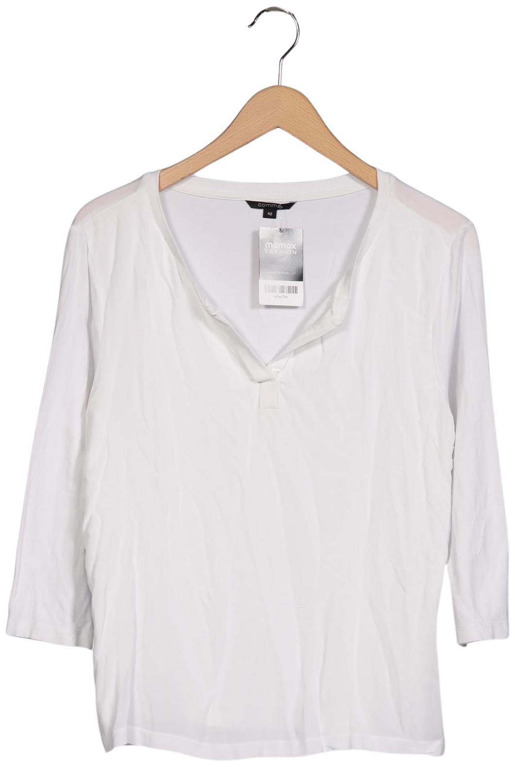 

Comma Damen Langarmshirt, weiß, Gr. 42