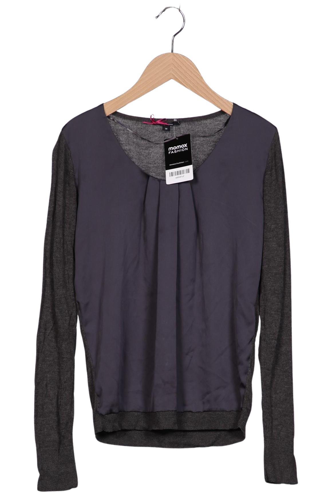 

Comma Damen Langarmshirt, grau, Gr. 36