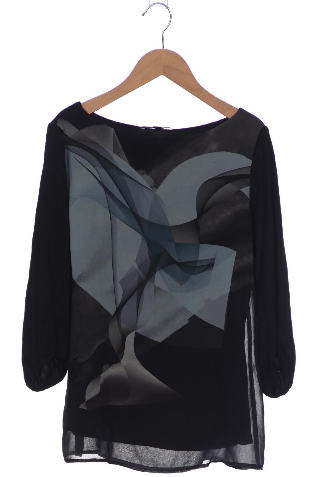 

Comma Damen Langarmshirt, schwarz, Gr. 36