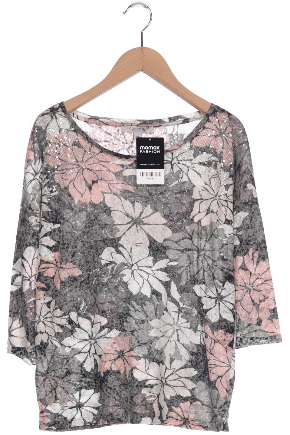 

Comma Damen Langarmshirt, grün, Gr. 36