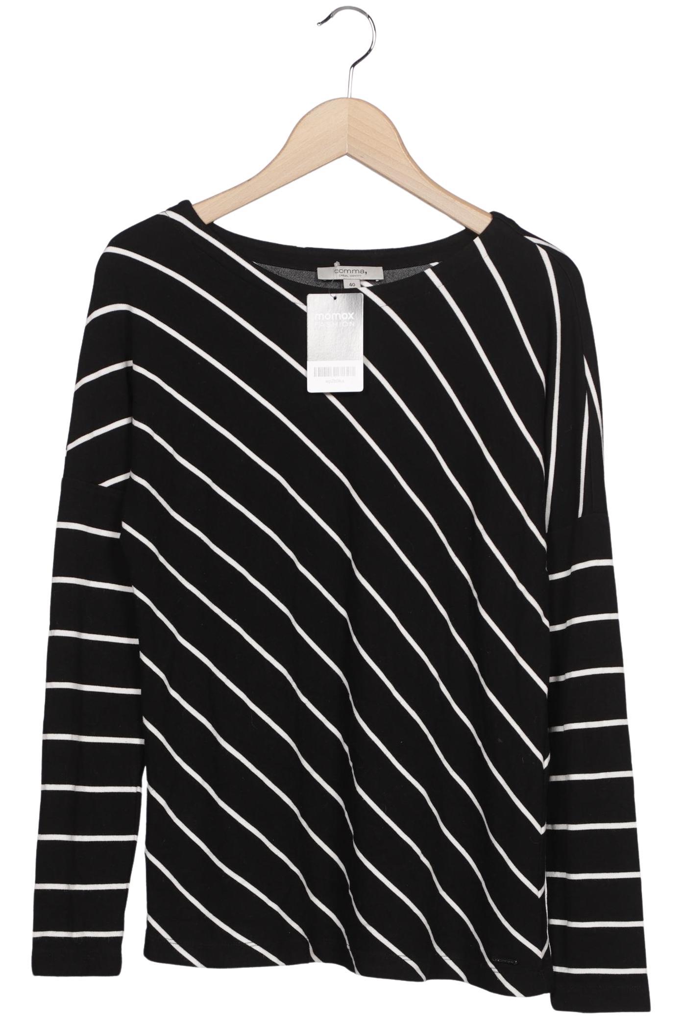 

Comma Damen Langarmshirt, mehrfarbig, Gr. 40