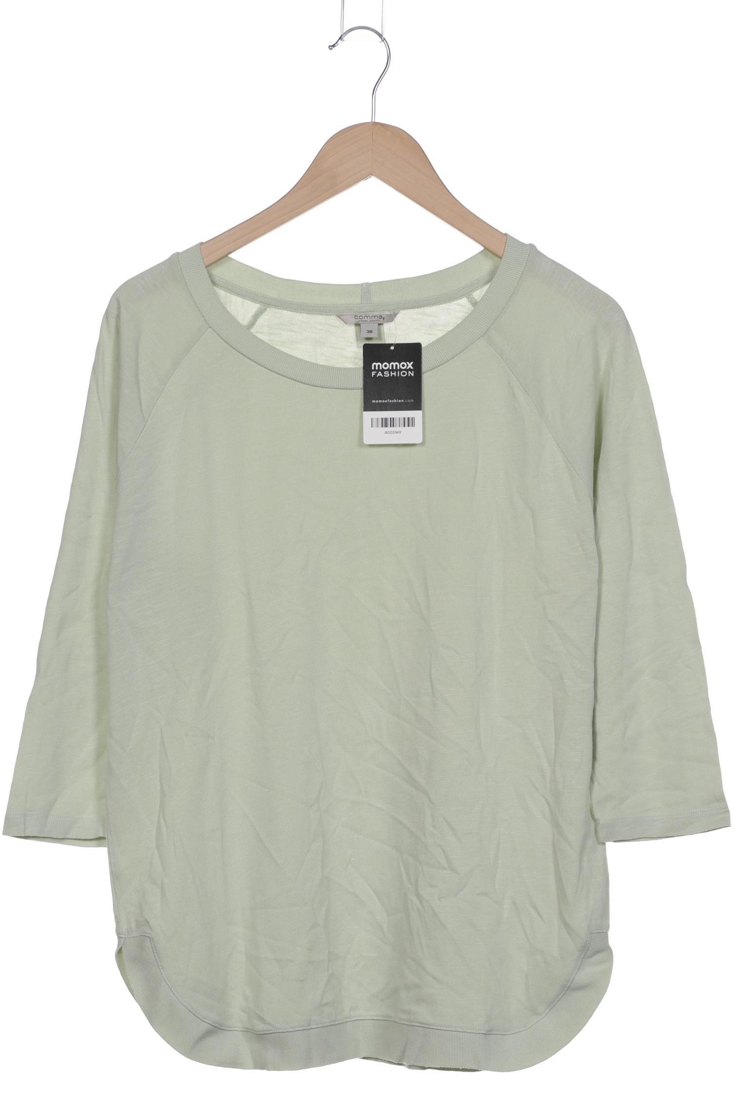 

Comma Damen Langarmshirt, grün, Gr. 38