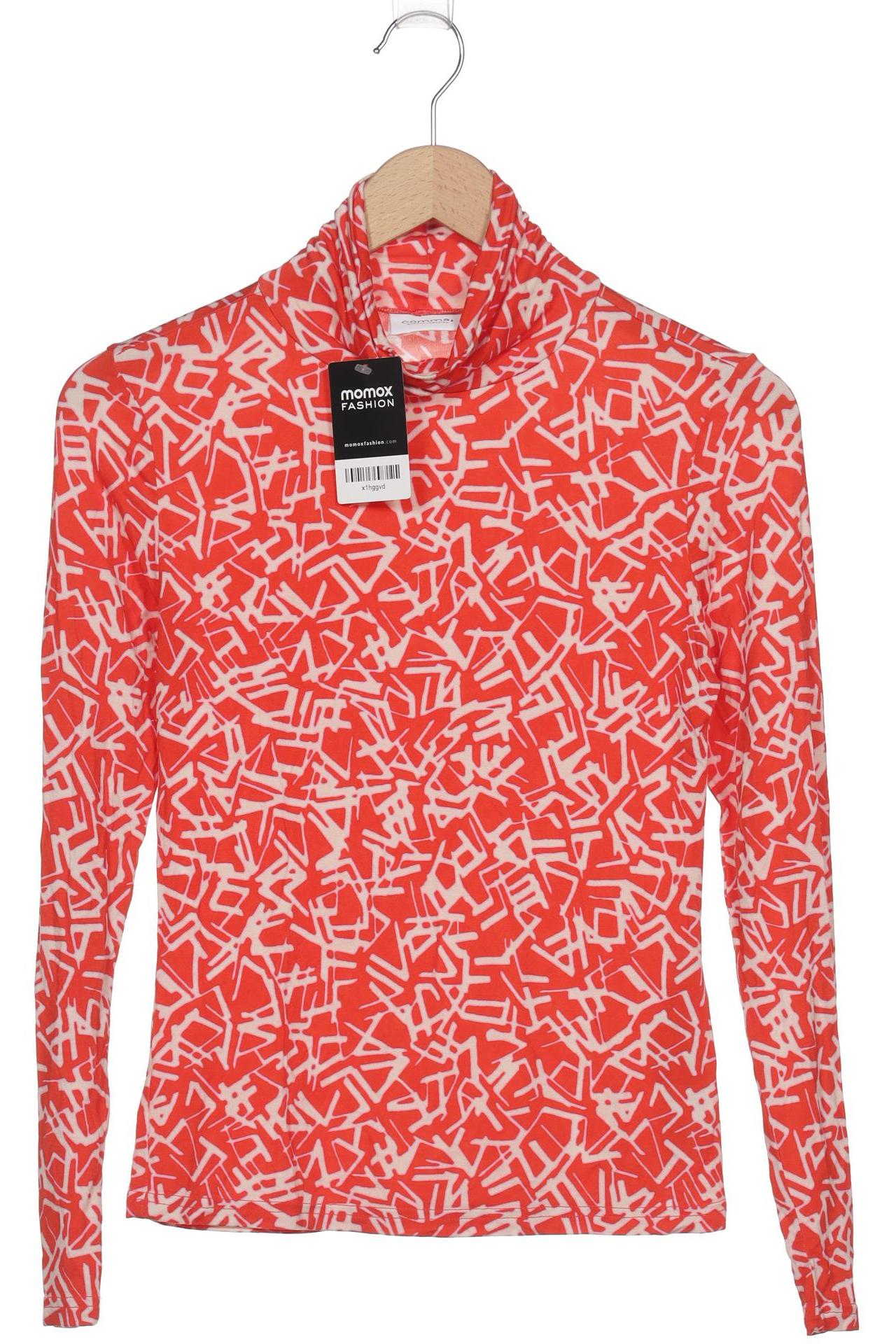 

Comma Damen Langarmshirt, rot, Gr. 34