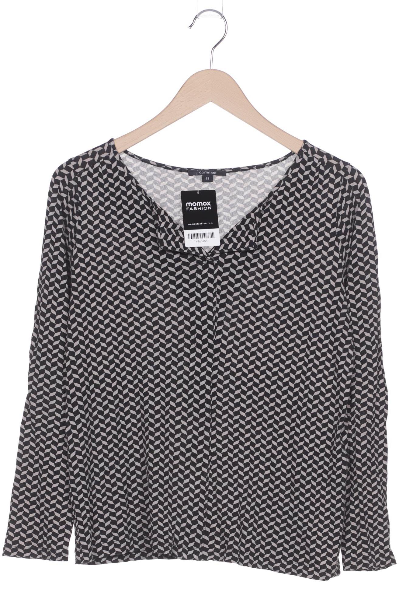 

Comma Damen Langarmshirt, grau, Gr. 38