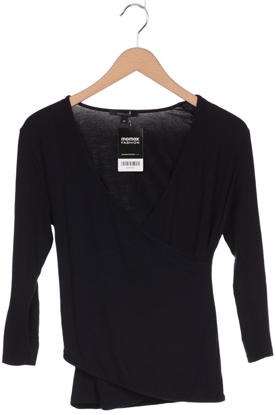 

Comma Damen Langarmshirt, marineblau