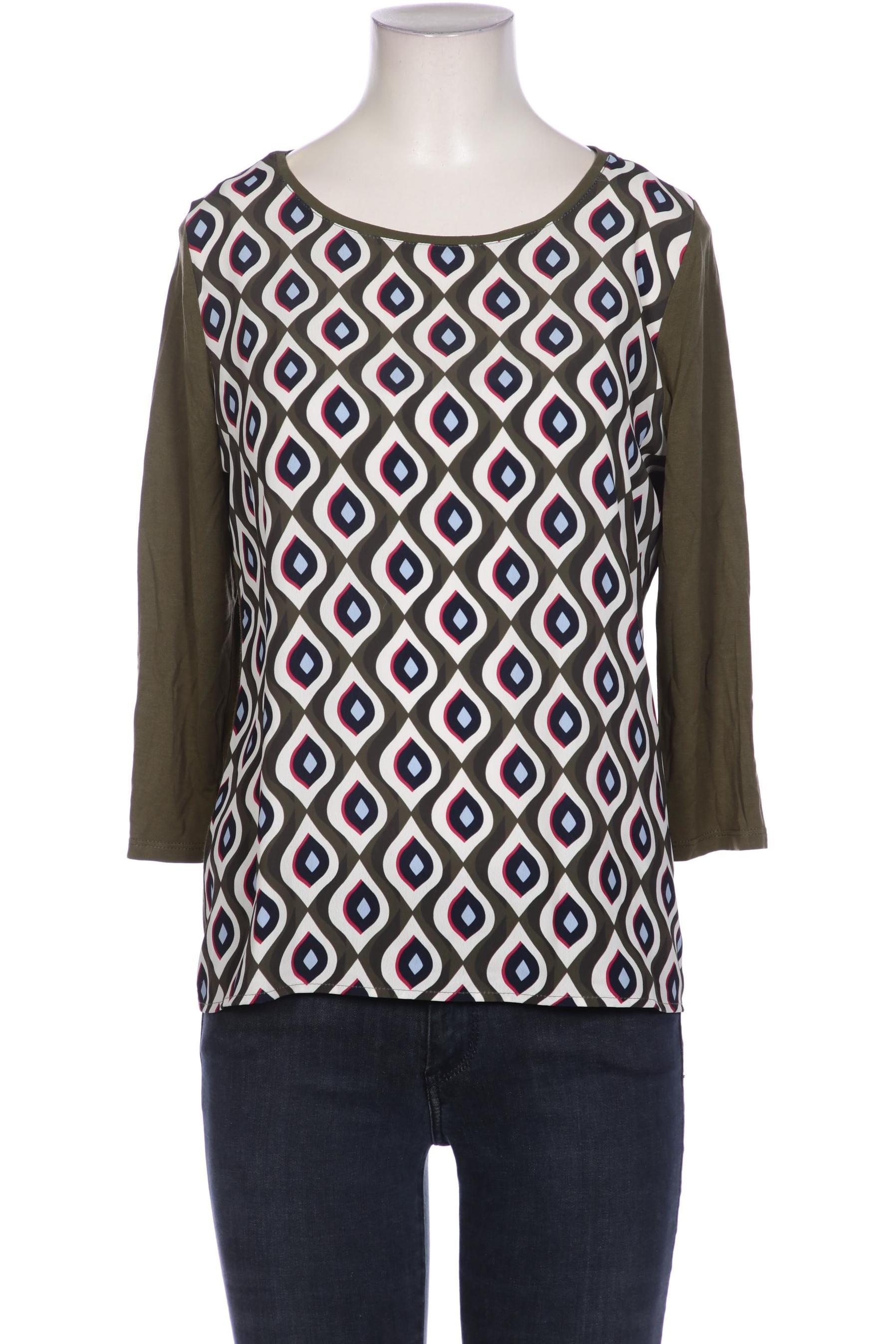 

Comma Damen Langarmshirt, grün, Gr. 36