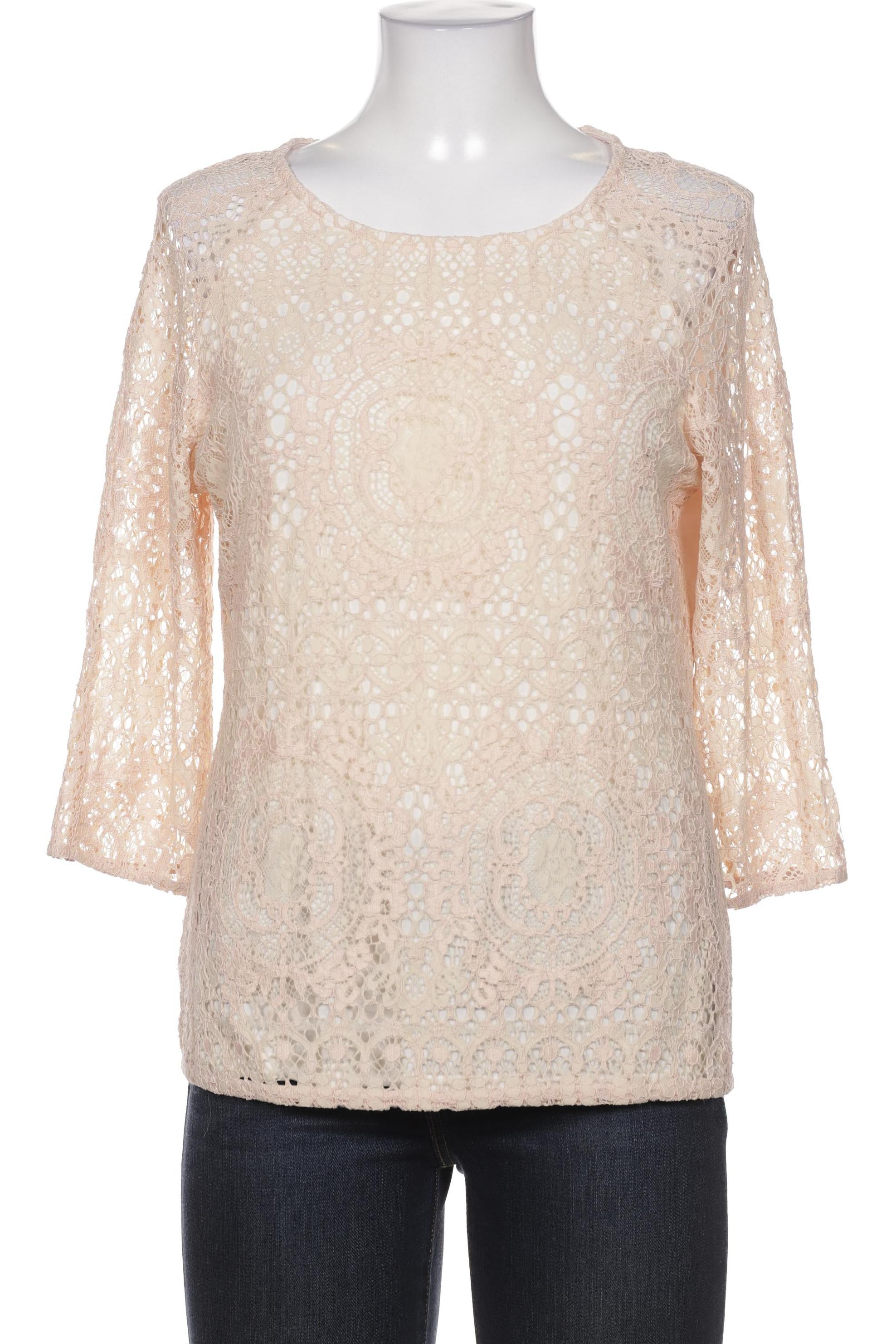 

Comma Damen Langarmshirt, beige, Gr. 40
