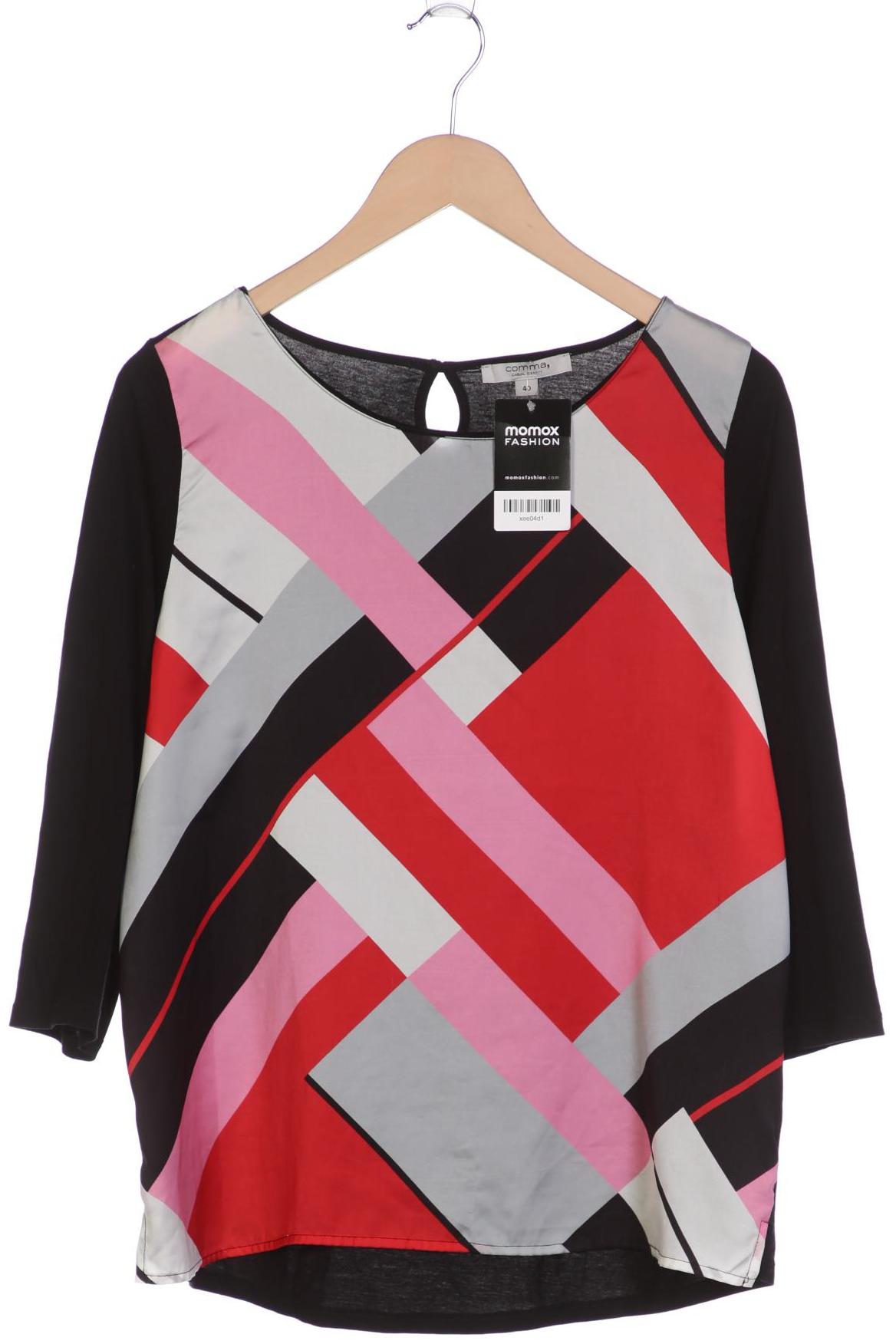 

Comma Damen Langarmshirt, schwarz, Gr. 40