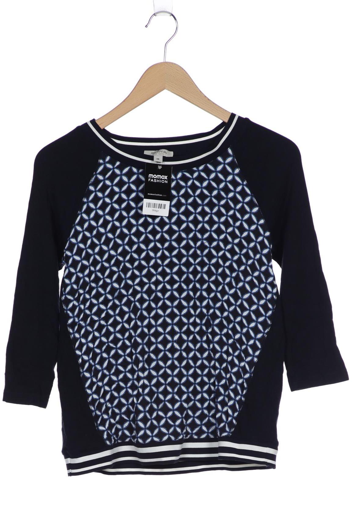 

Comma Damen Langarmshirt, marineblau, Gr. 38