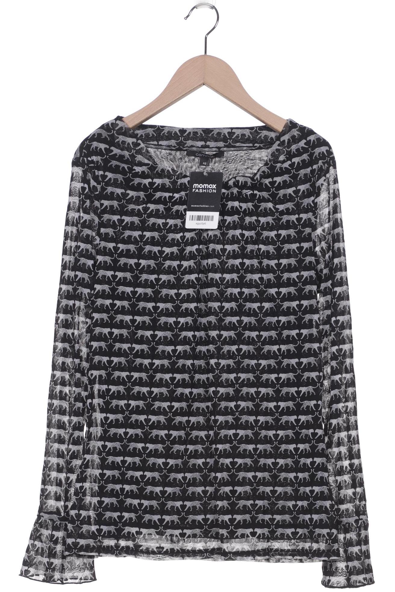 

Comma Damen Langarmshirt, schwarz