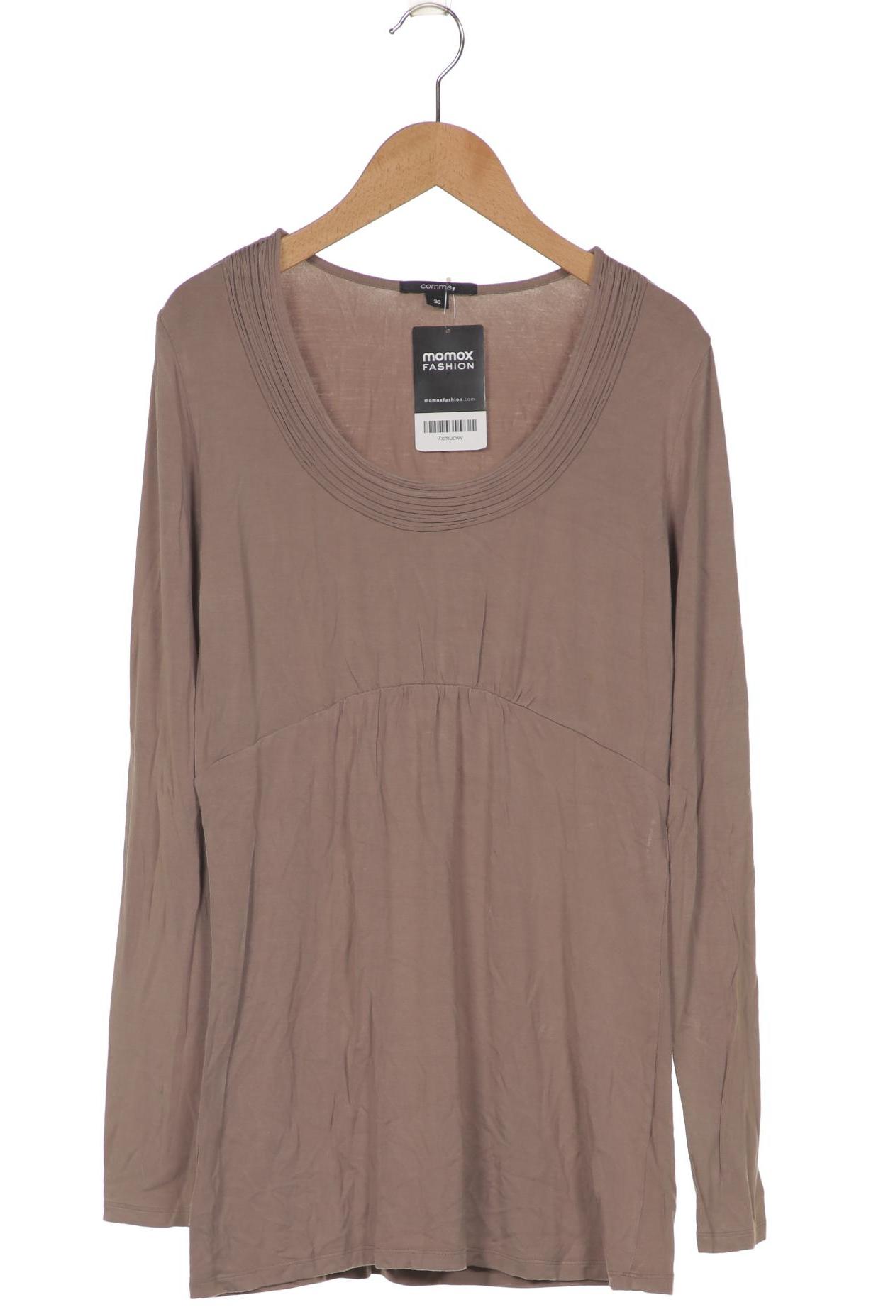 

Comma Damen Langarmshirt, grau, Gr. 36