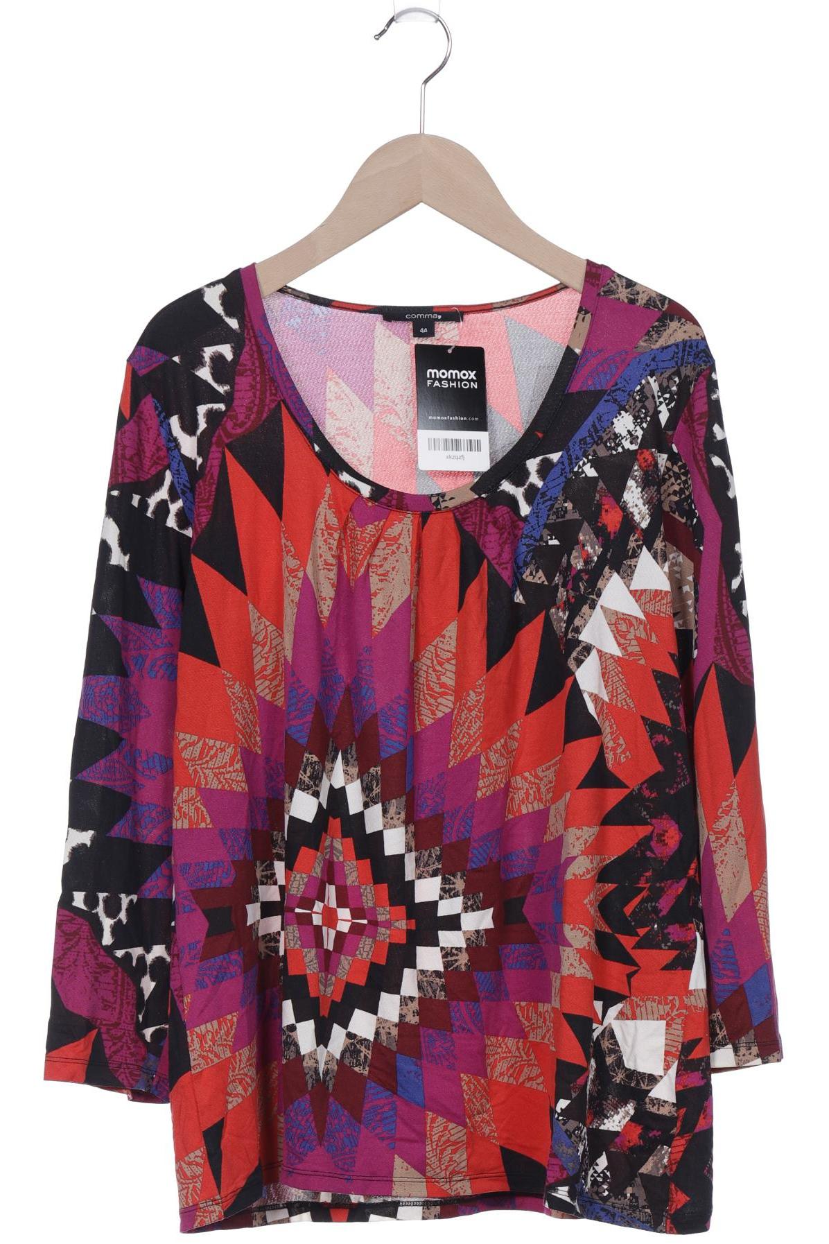

Comma Damen Langarmshirt, mehrfarbig, Gr. 44