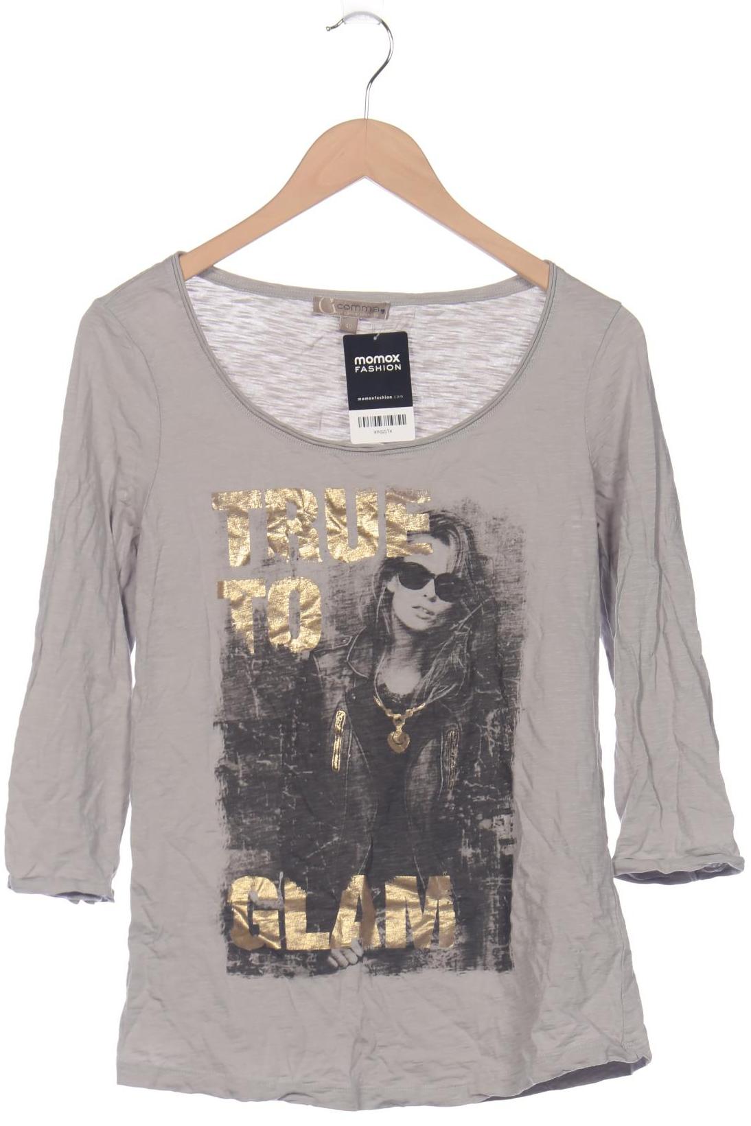 

Comma Damen Langarmshirt, grau, Gr. 40