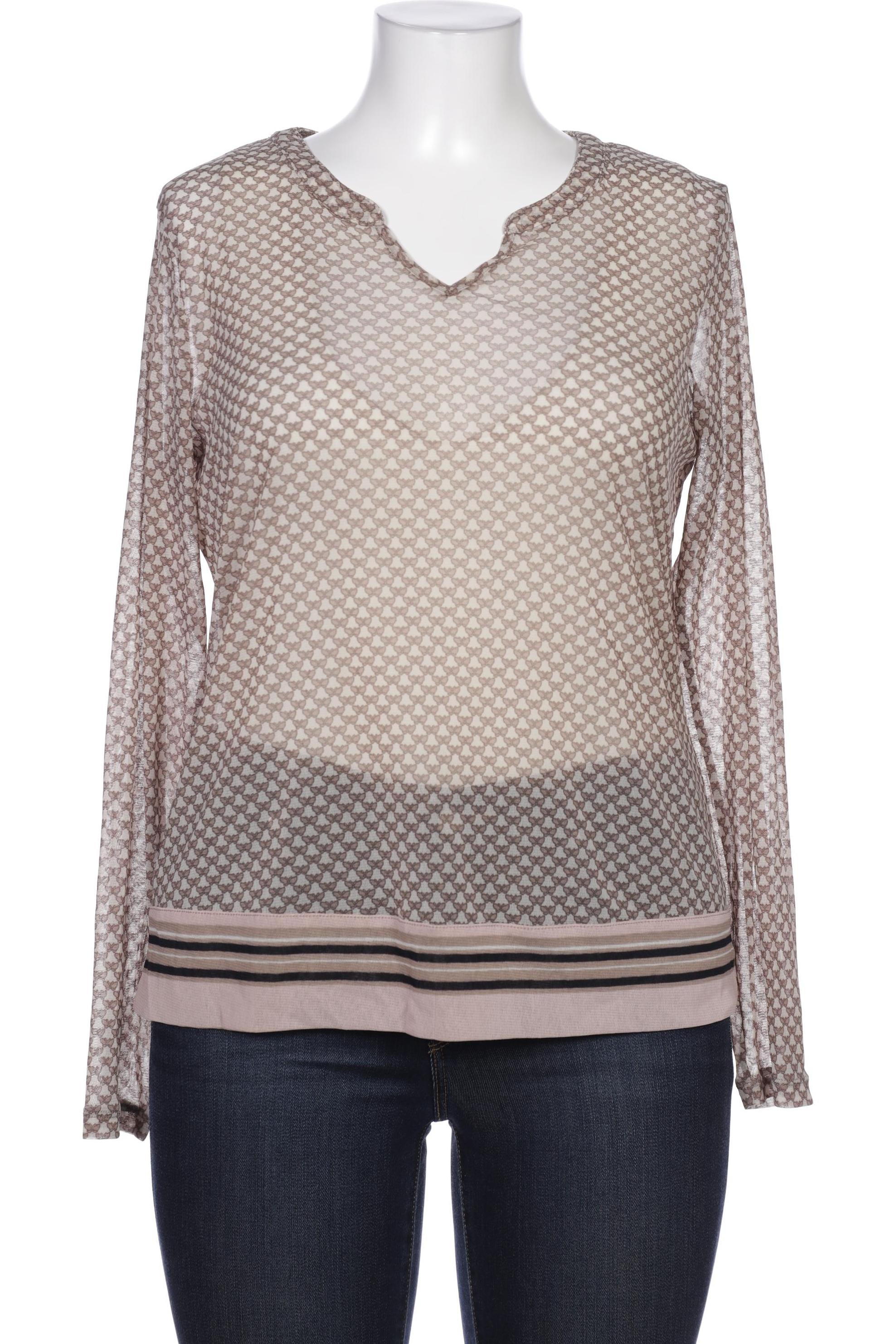 

Comma Damen Langarmshirt, beige, Gr. 44