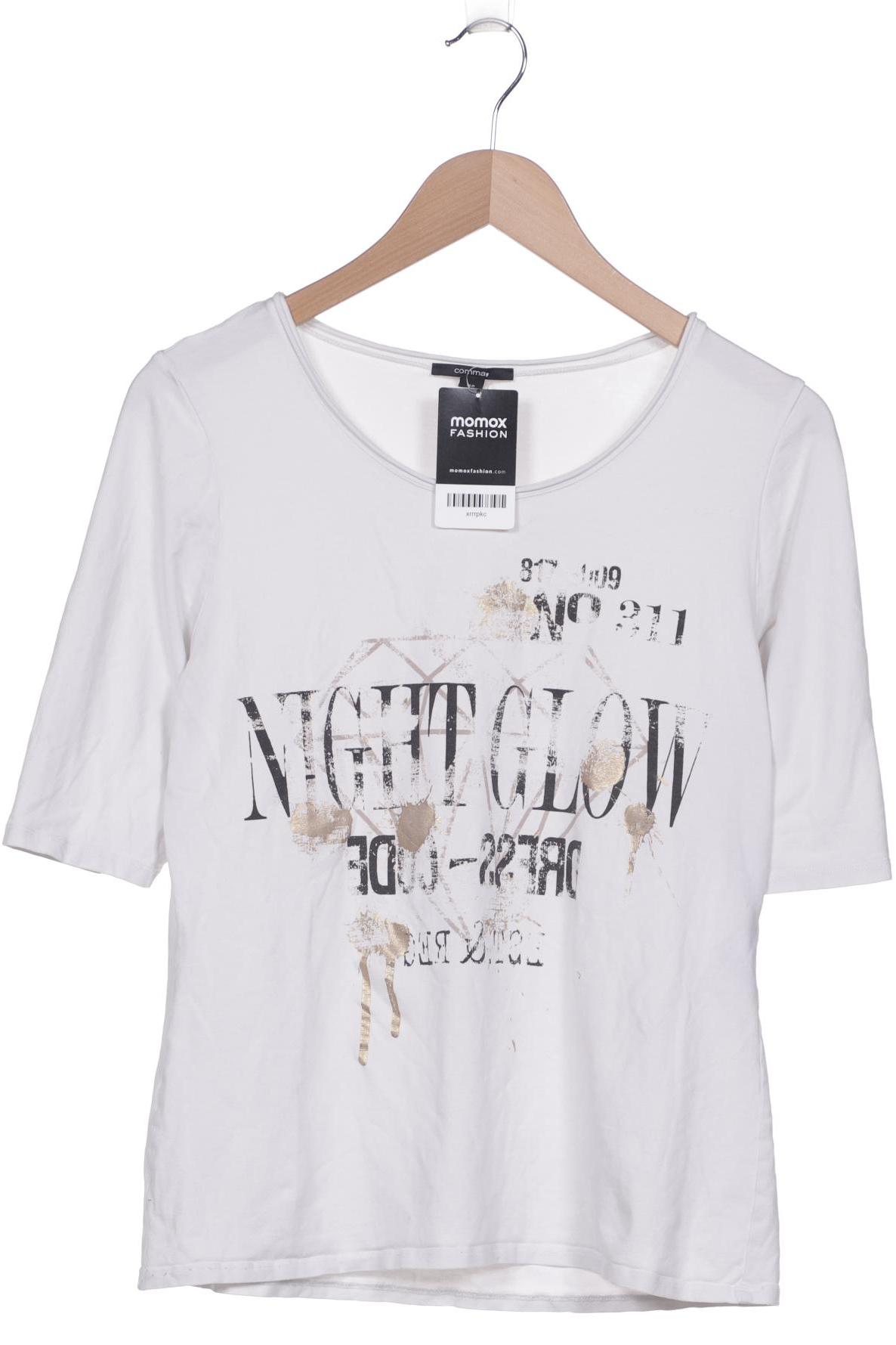 

Comma Damen Langarmshirt, weiß