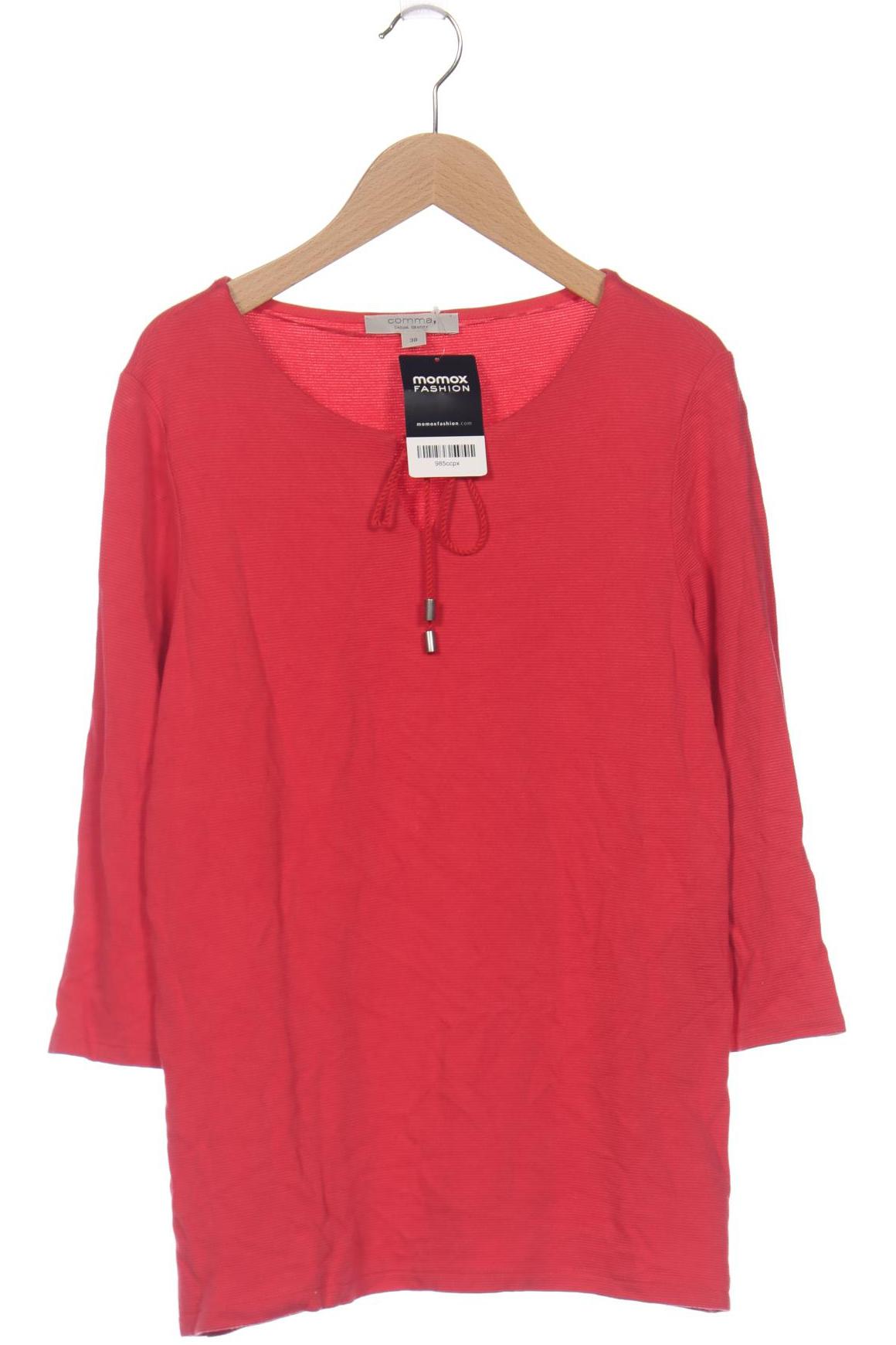 

Comma Damen Langarmshirt, rot, Gr. 38