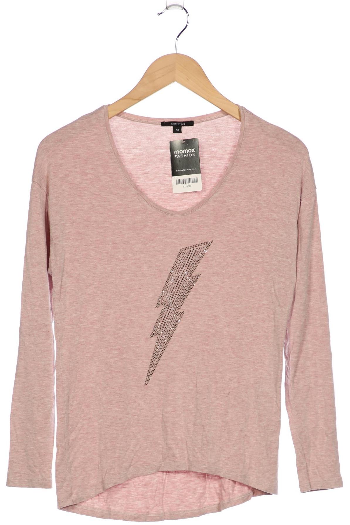 

Comma Damen Langarmshirt, pink, Gr. 36