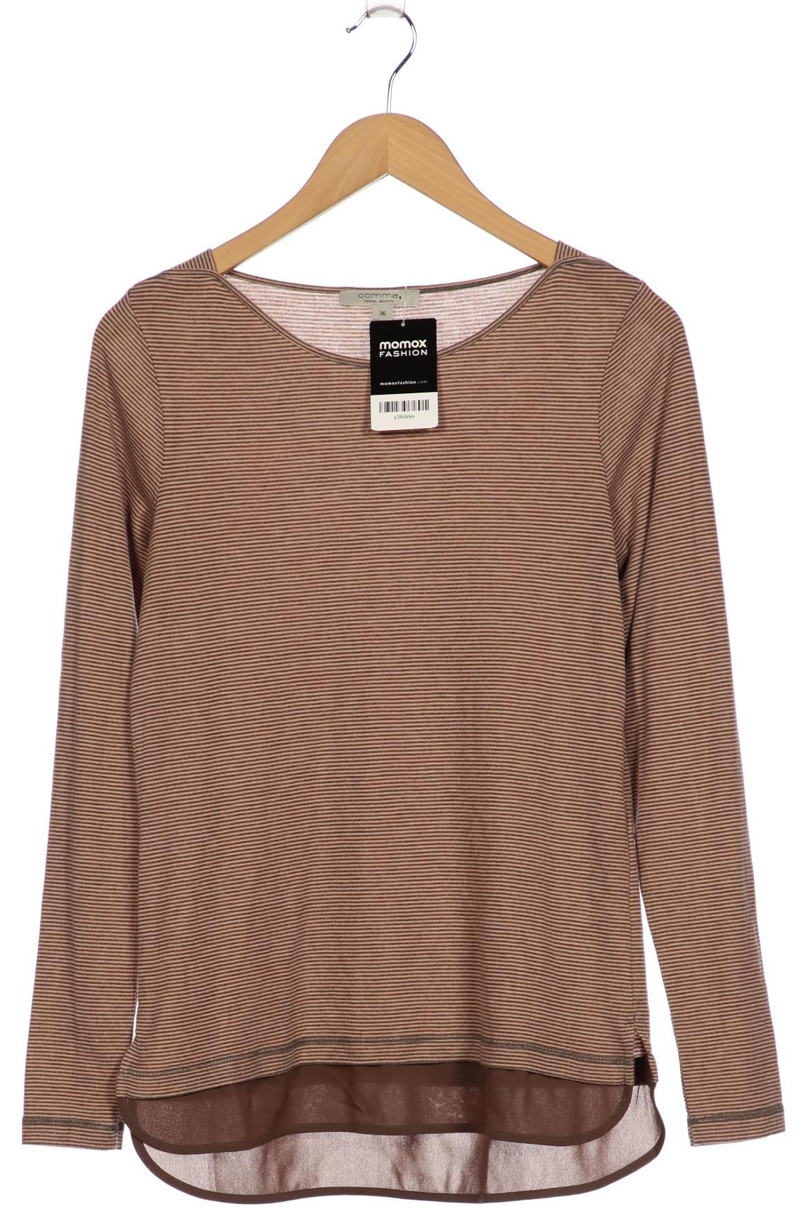 

Comma Damen Langarmshirt, braun, Gr. 36