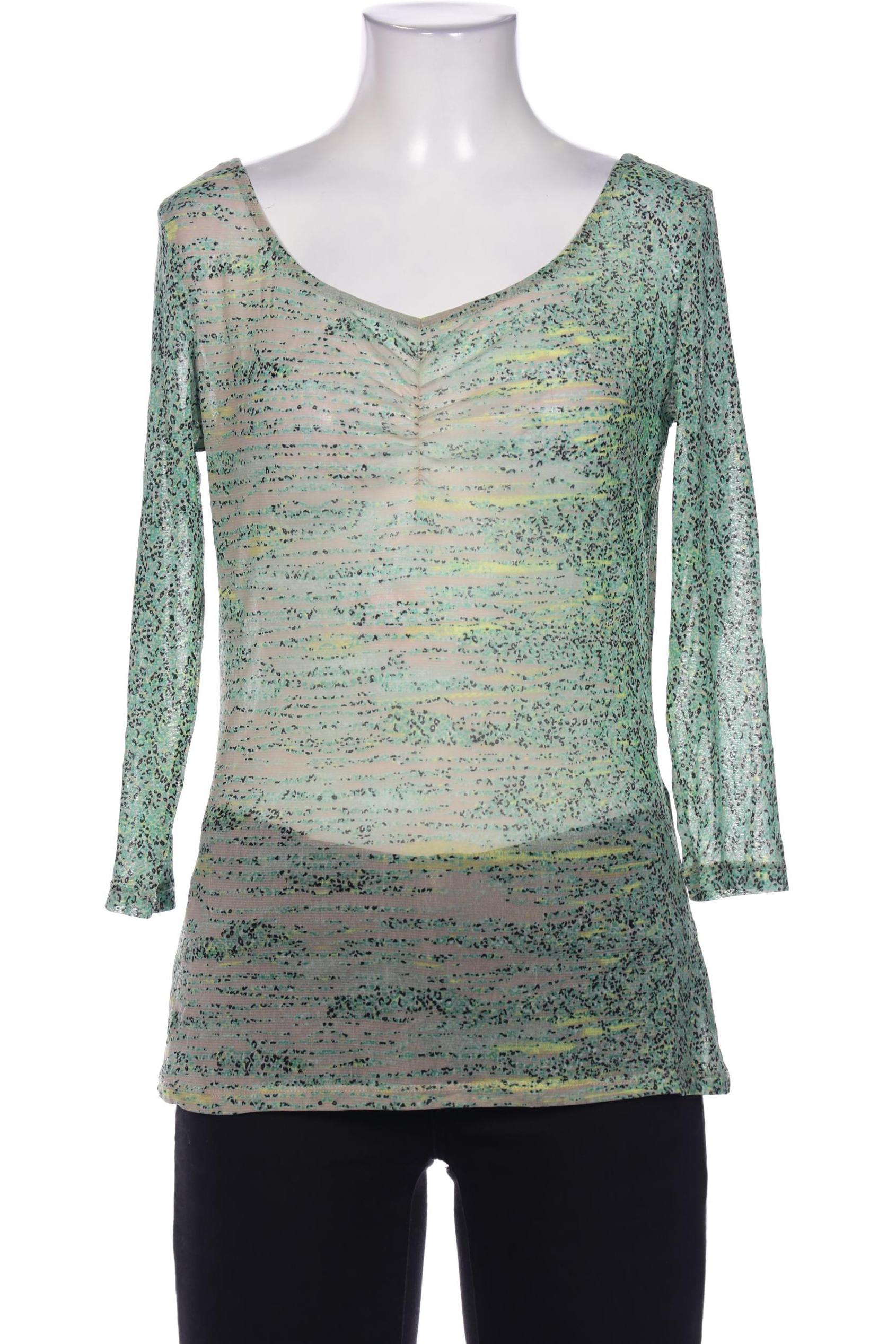 

Comma Damen Langarmshirt, grün, Gr. 36