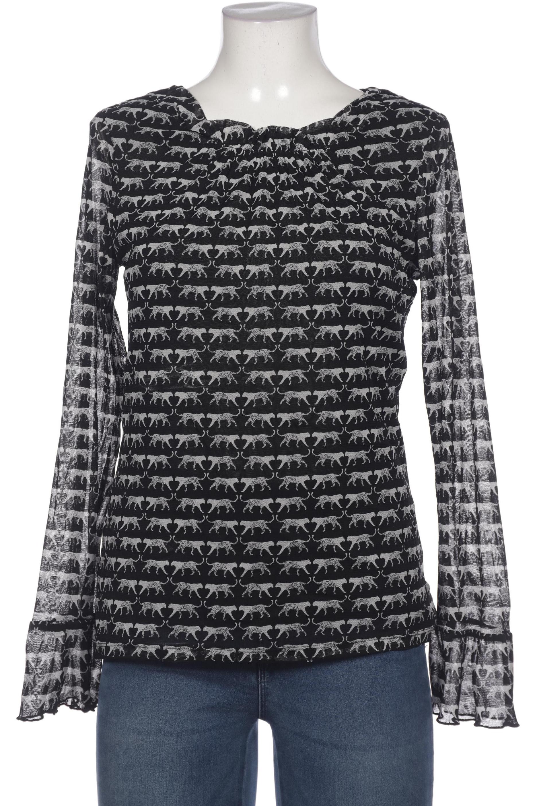 

Comma Damen Langarmshirt, schwarz, Gr. 40