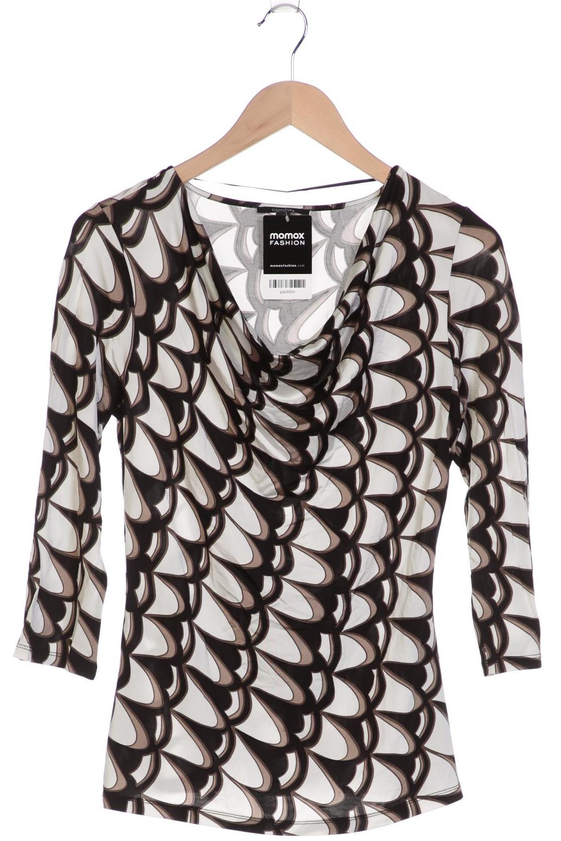 

Comma Damen Langarmshirt, schwarz, Gr. 38