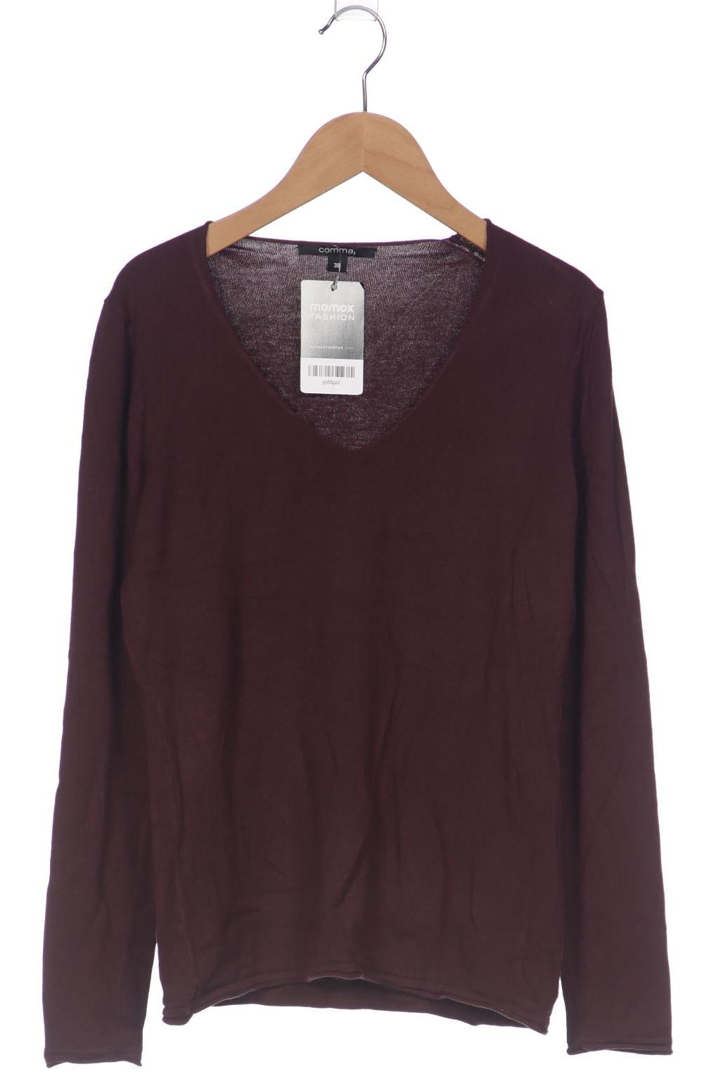 

Comma Damen Langarmshirt, bordeaux, Gr. 38