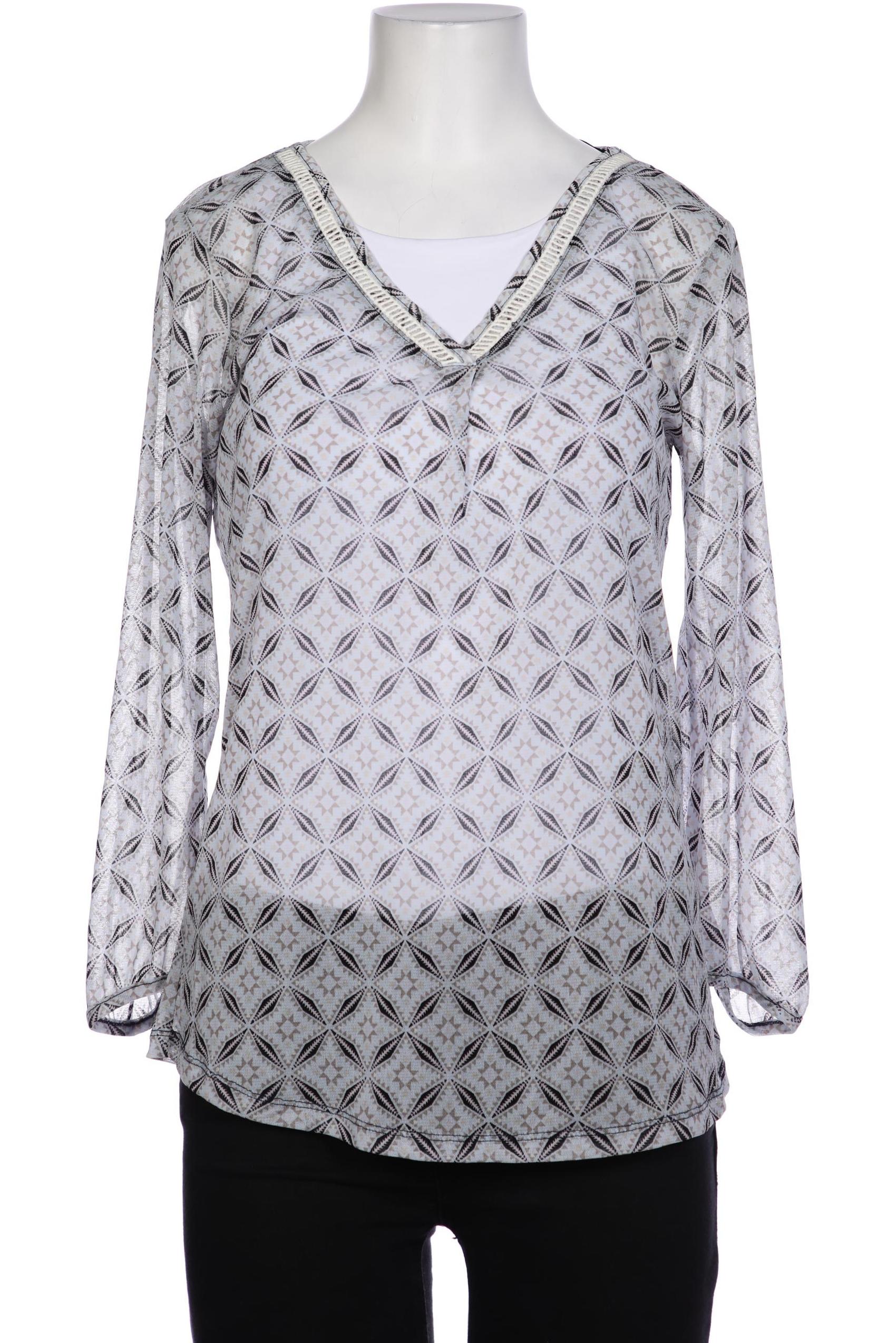 

Comma Damen Langarmshirt, hellblau, Gr. 36