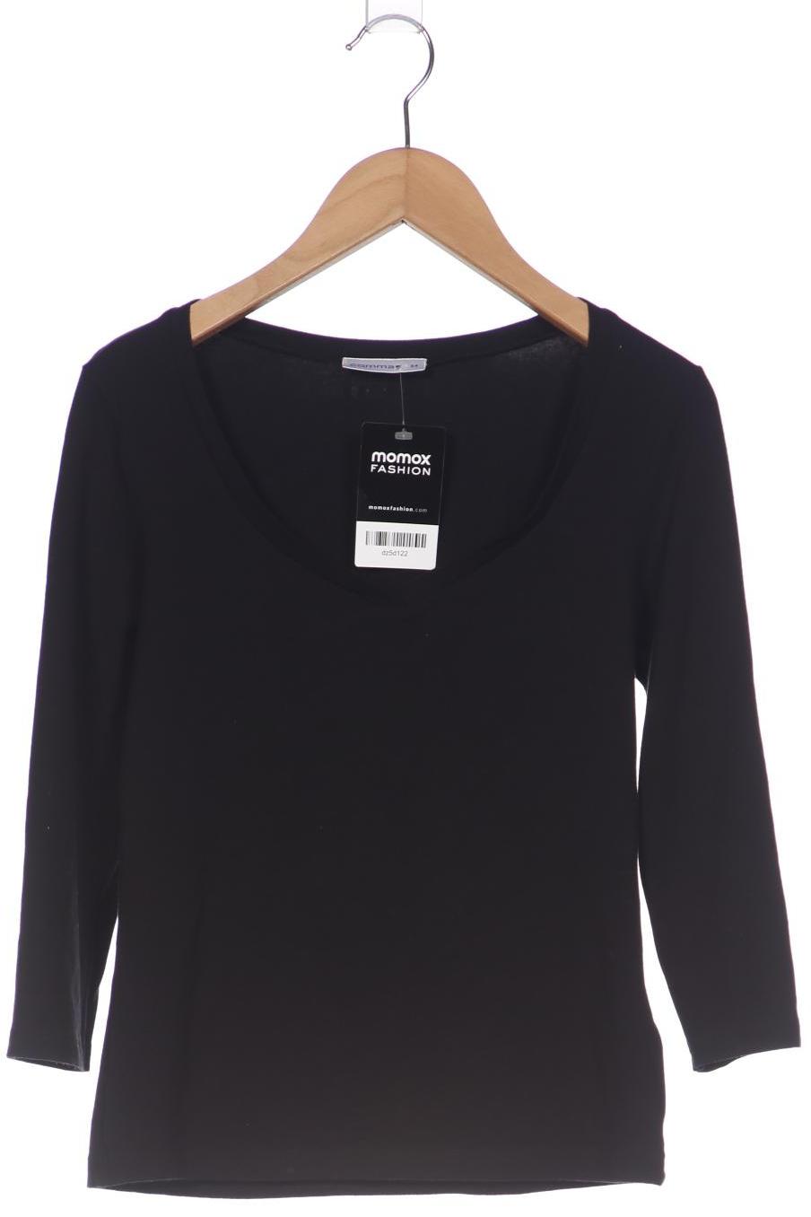

Comma Damen Langarmshirt, schwarz, Gr. 34