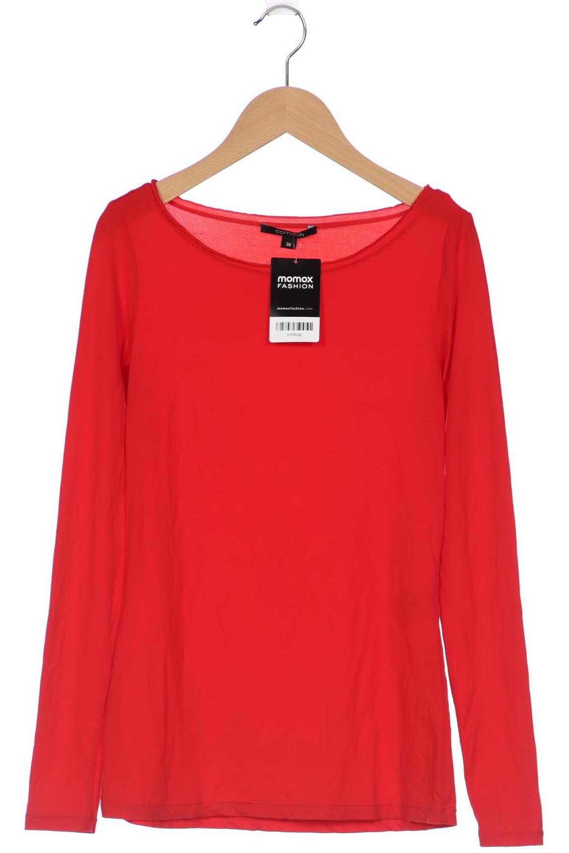 

Comma Damen Langarmshirt, rot