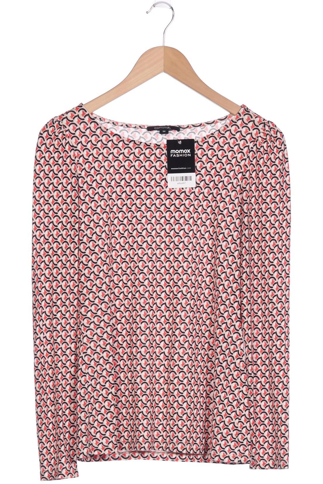 

Comma Damen Langarmshirt, mehrfarbig, Gr. 38