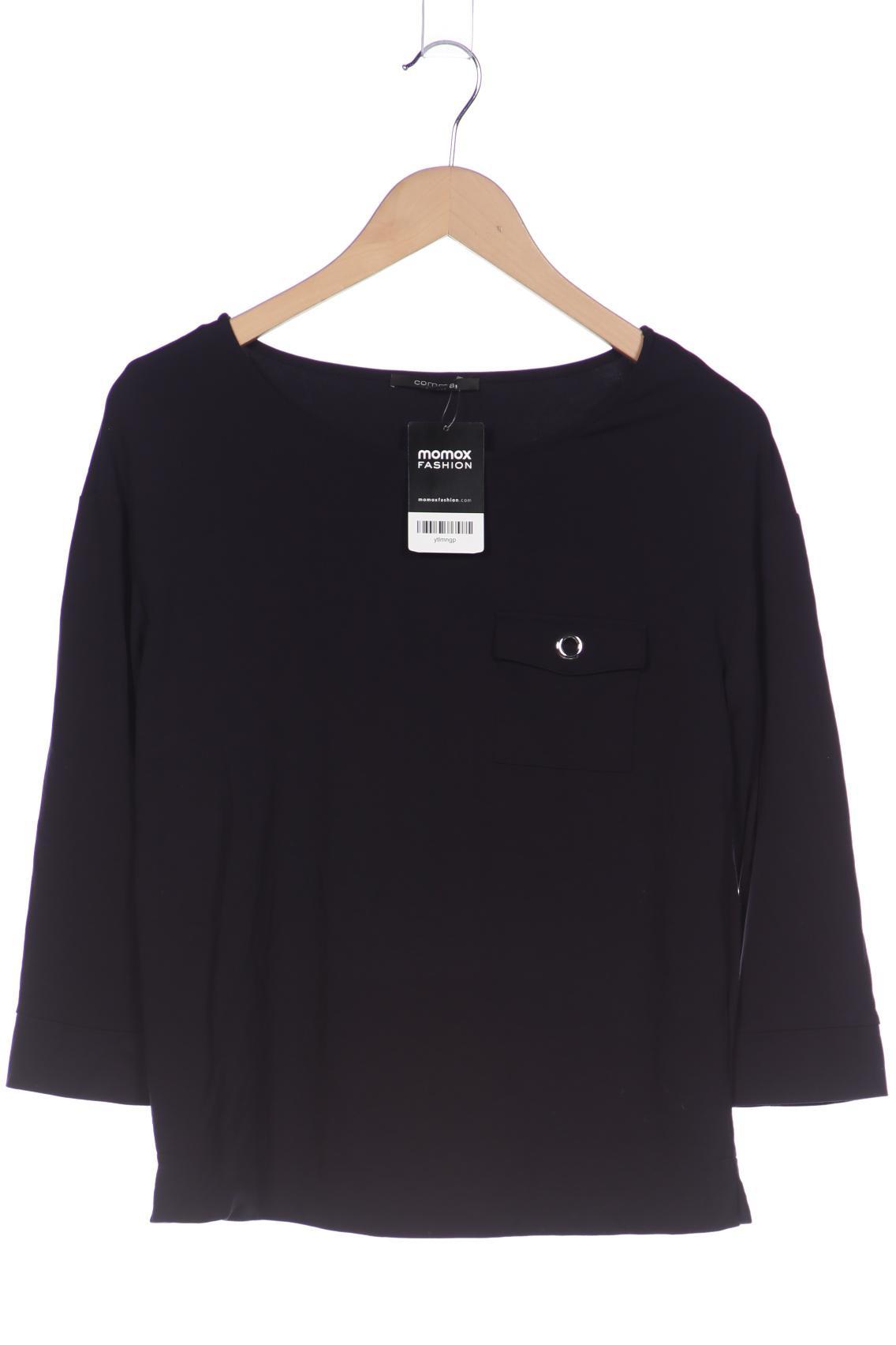 

Comma Damen Langarmshirt, marineblau, Gr. 36