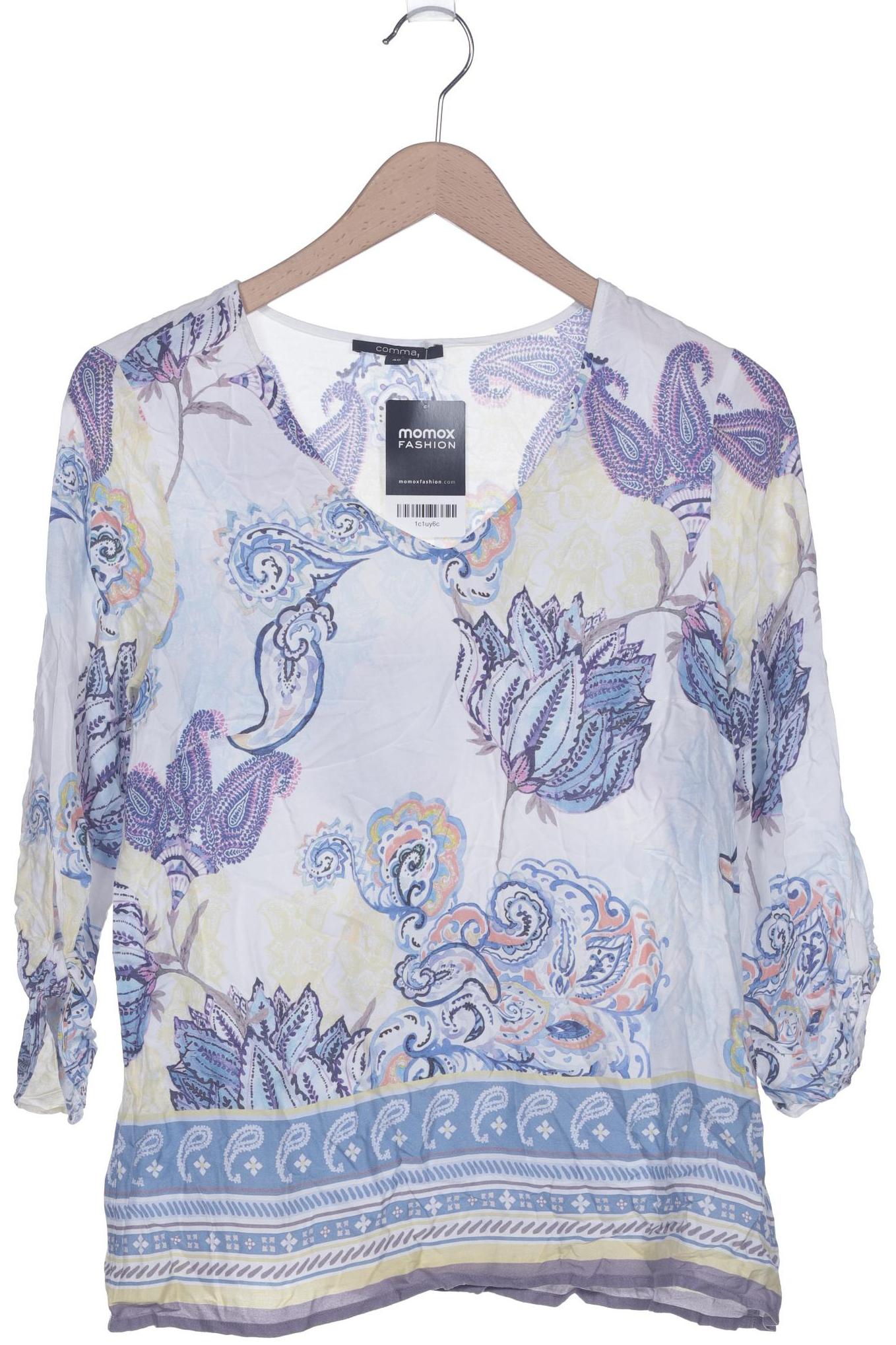 

Comma Damen Langarmshirt, mehrfarbig, Gr. 40
