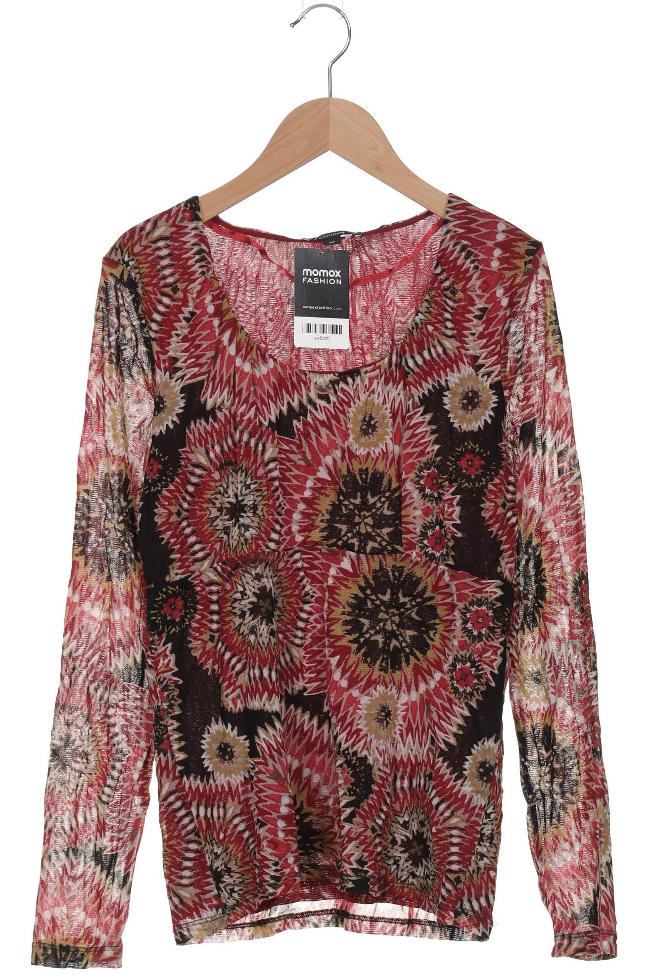 

Comma Damen Langarmshirt, bordeaux, Gr. 42