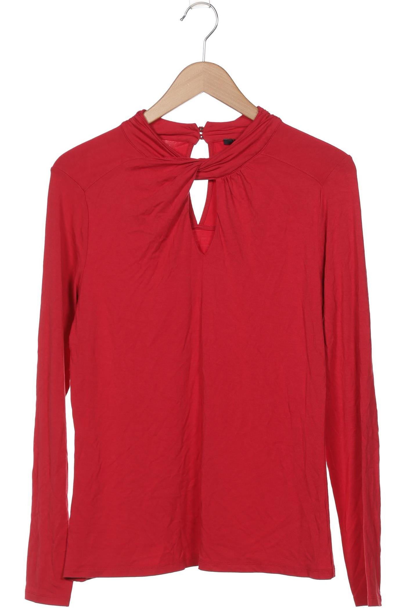 

Comma Damen Langarmshirt, rot, Gr. 42