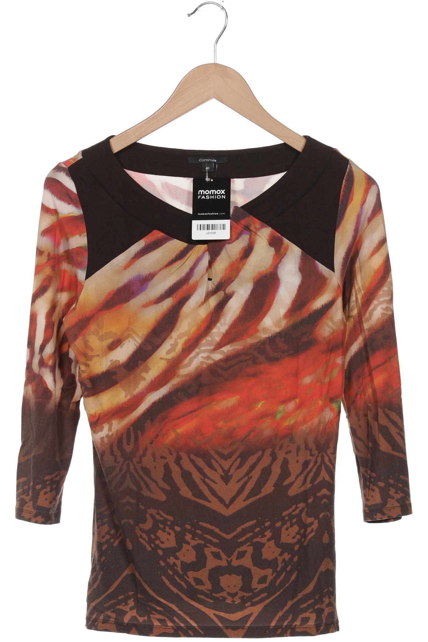 

Comma Damen Langarmshirt, braun, Gr. 40