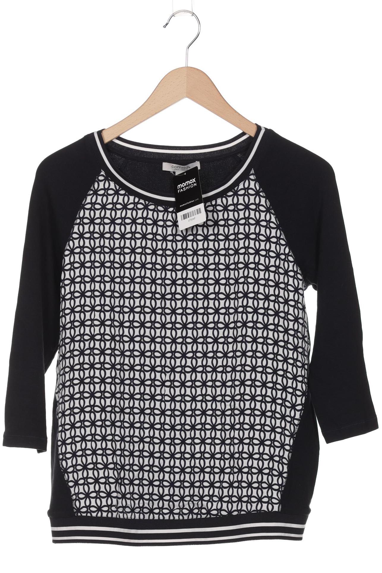 

Comma Damen Langarmshirt, marineblau, Gr. 40