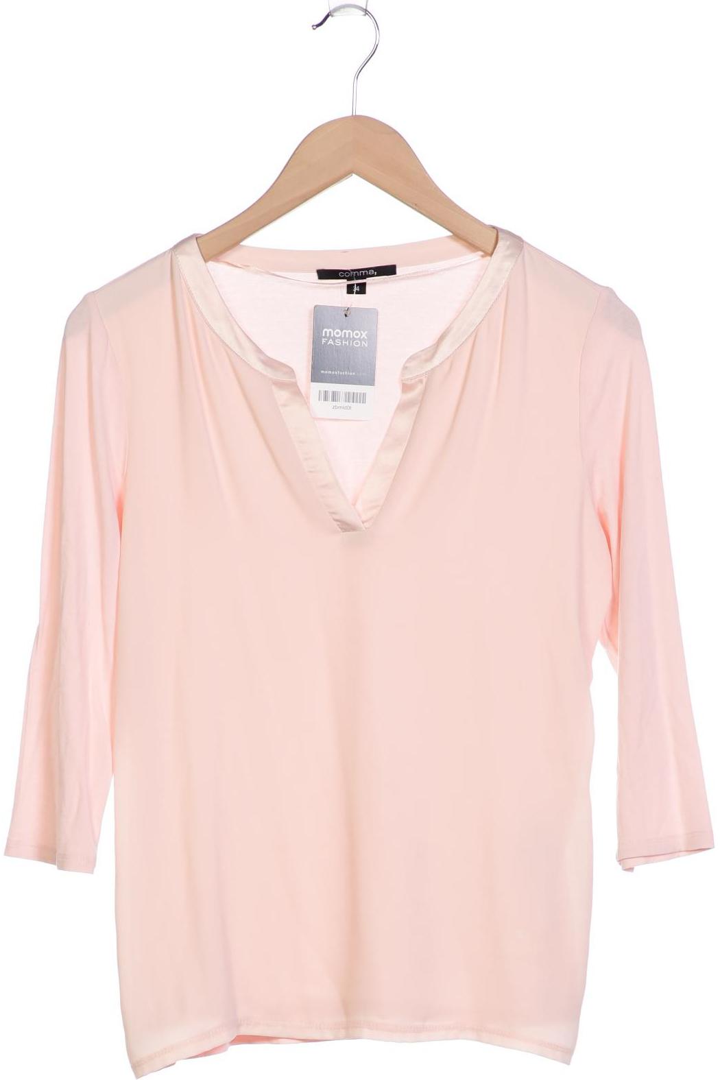 

Comma Damen Langarmshirt, pink, Gr. 34