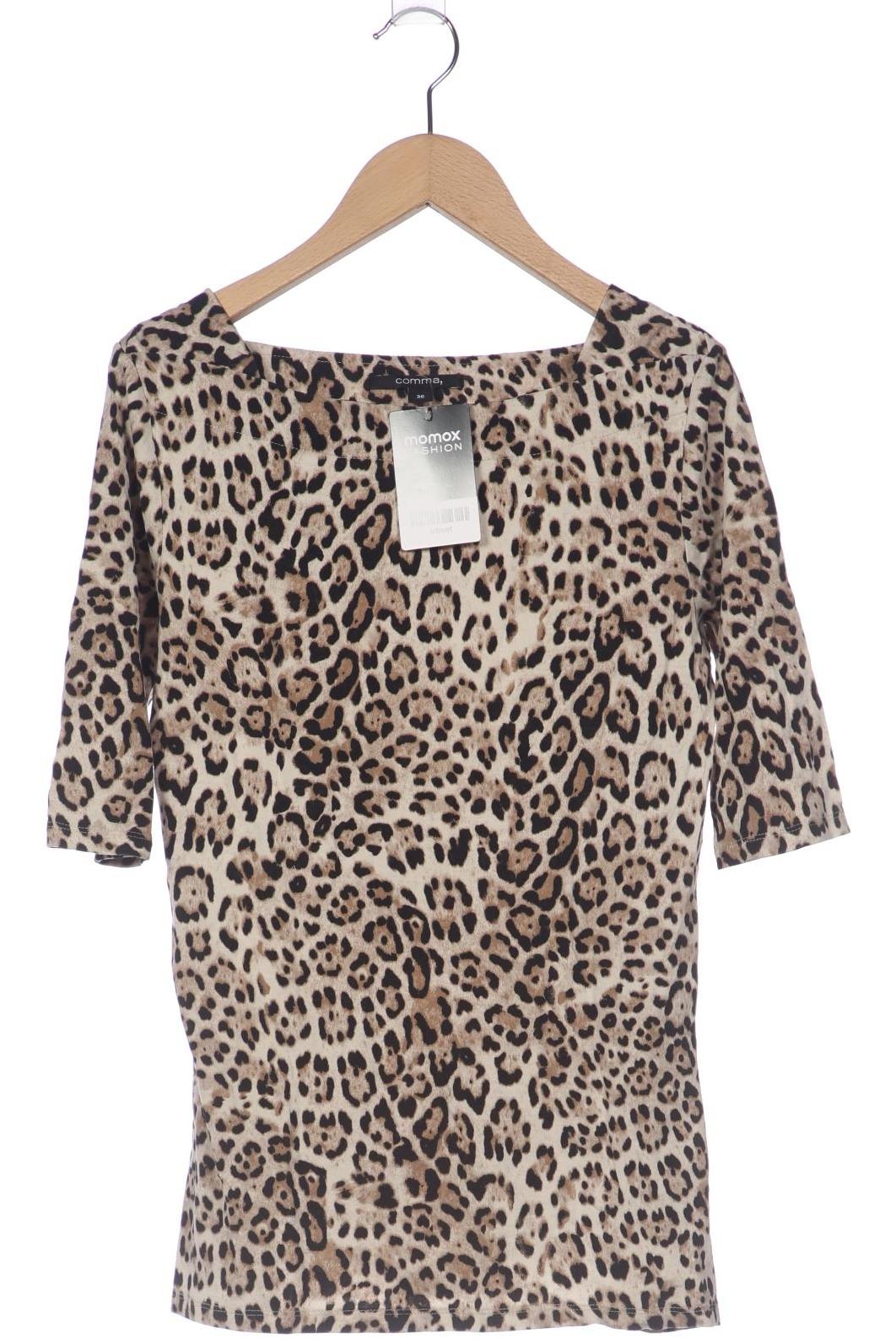 

Comma Damen Langarmshirt, braun, Gr. 36