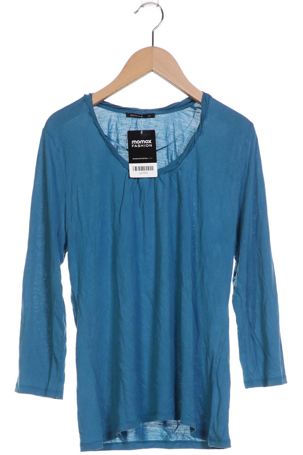 

Comma Damen Langarmshirt, türkis, Gr. 42