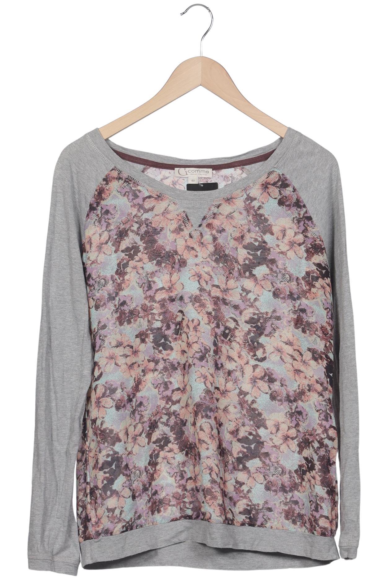 

Comma Damen Langarmshirt, grau, Gr. 40