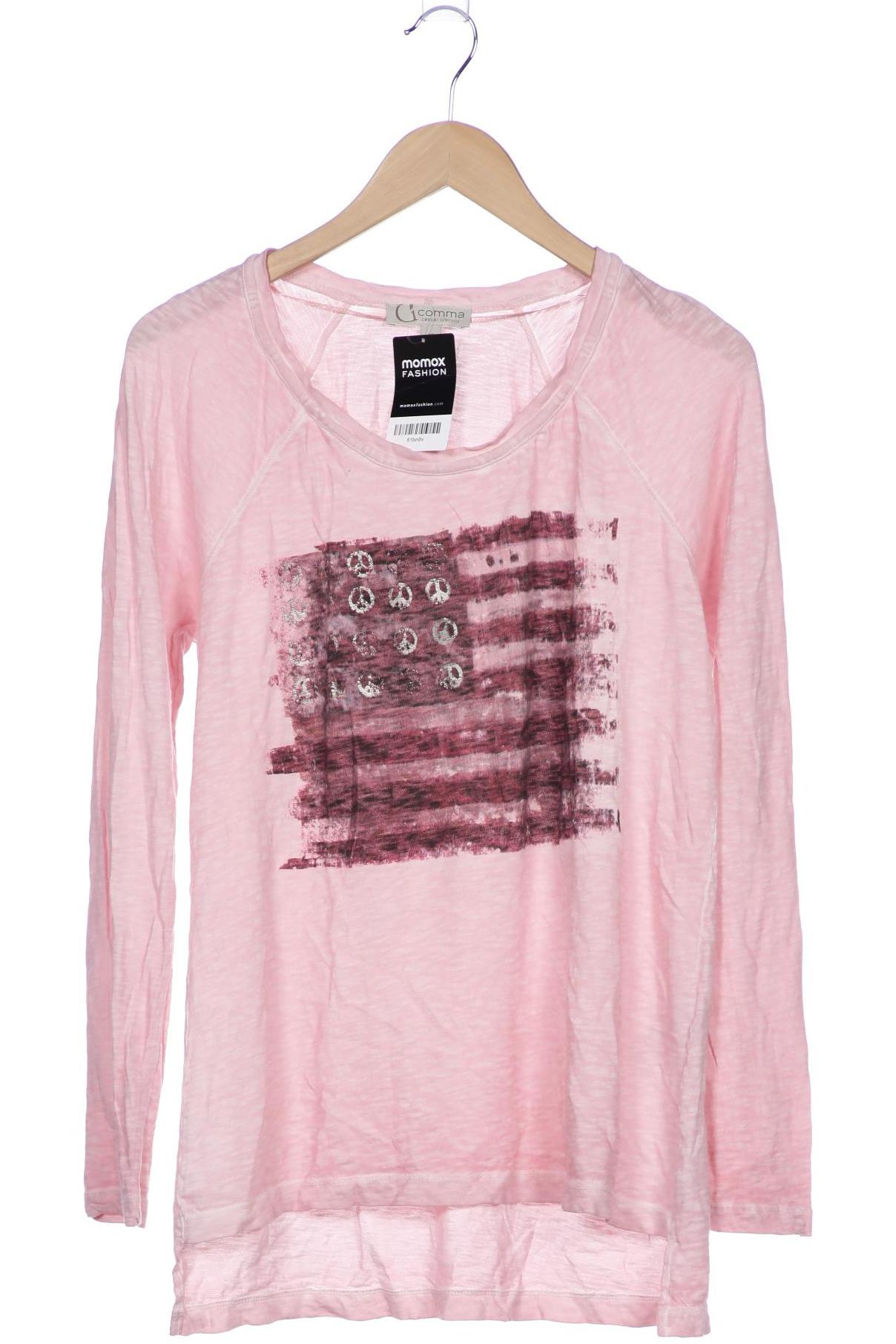 

Comma Damen Langarmshirt, pink, Gr. 38