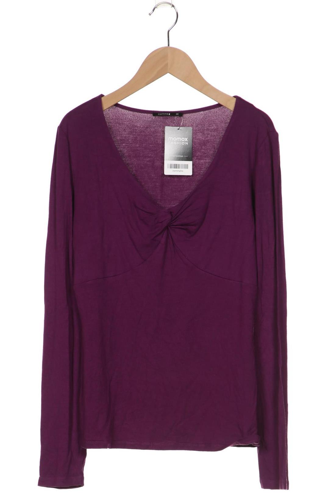

Comma Damen Langarmshirt, flieder