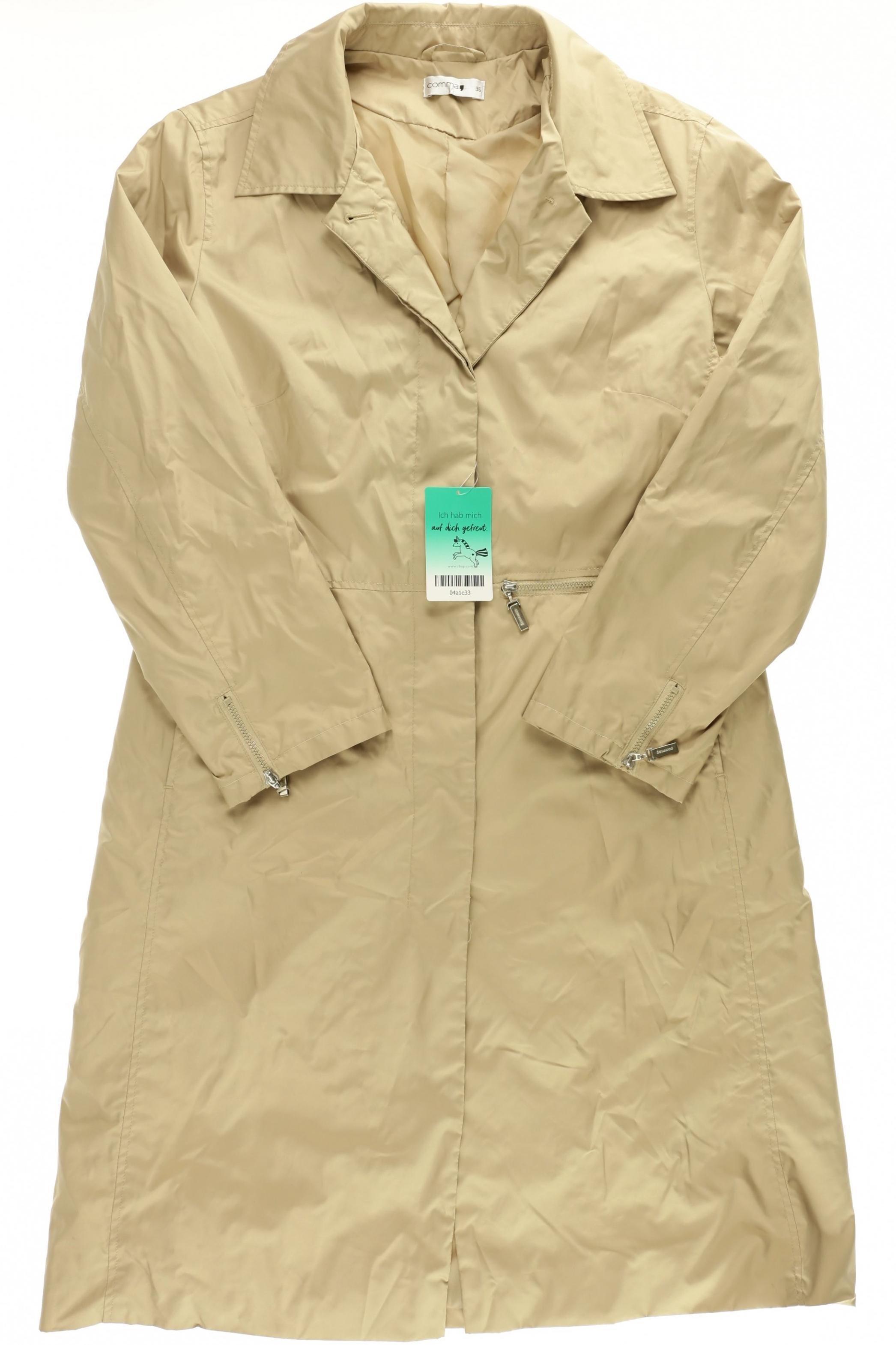 

Comma Damen Mantel, beige, Gr. 36