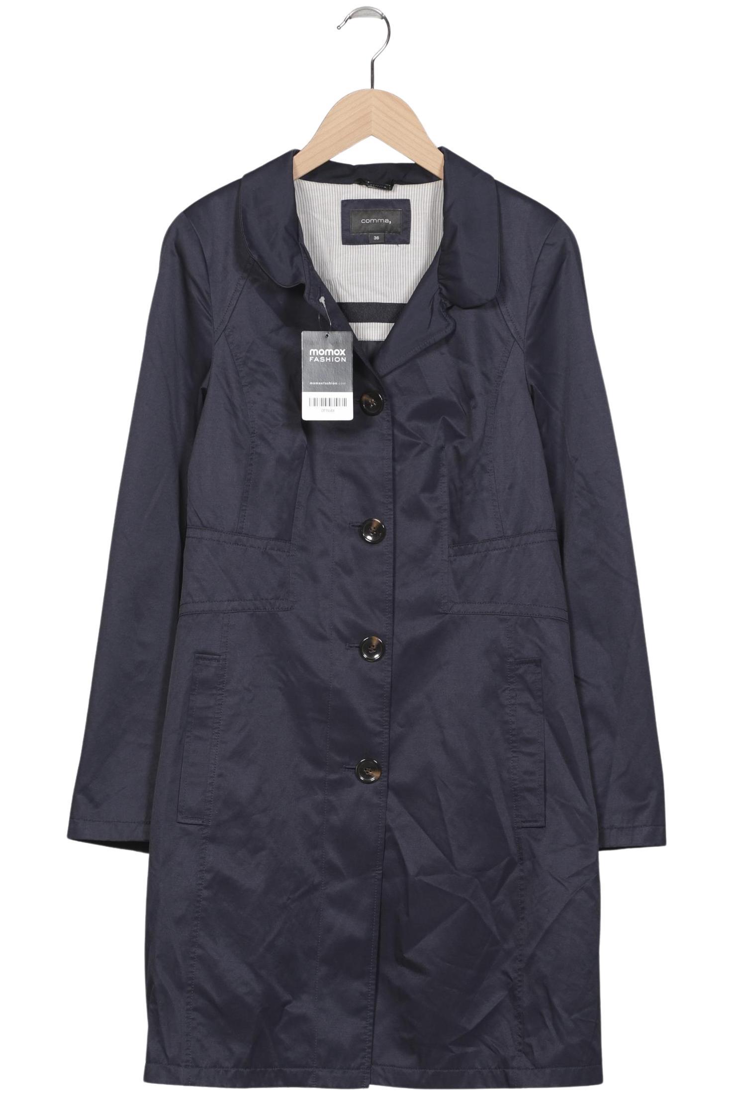 

Comma Damen Mantel, marineblau, Gr. 36