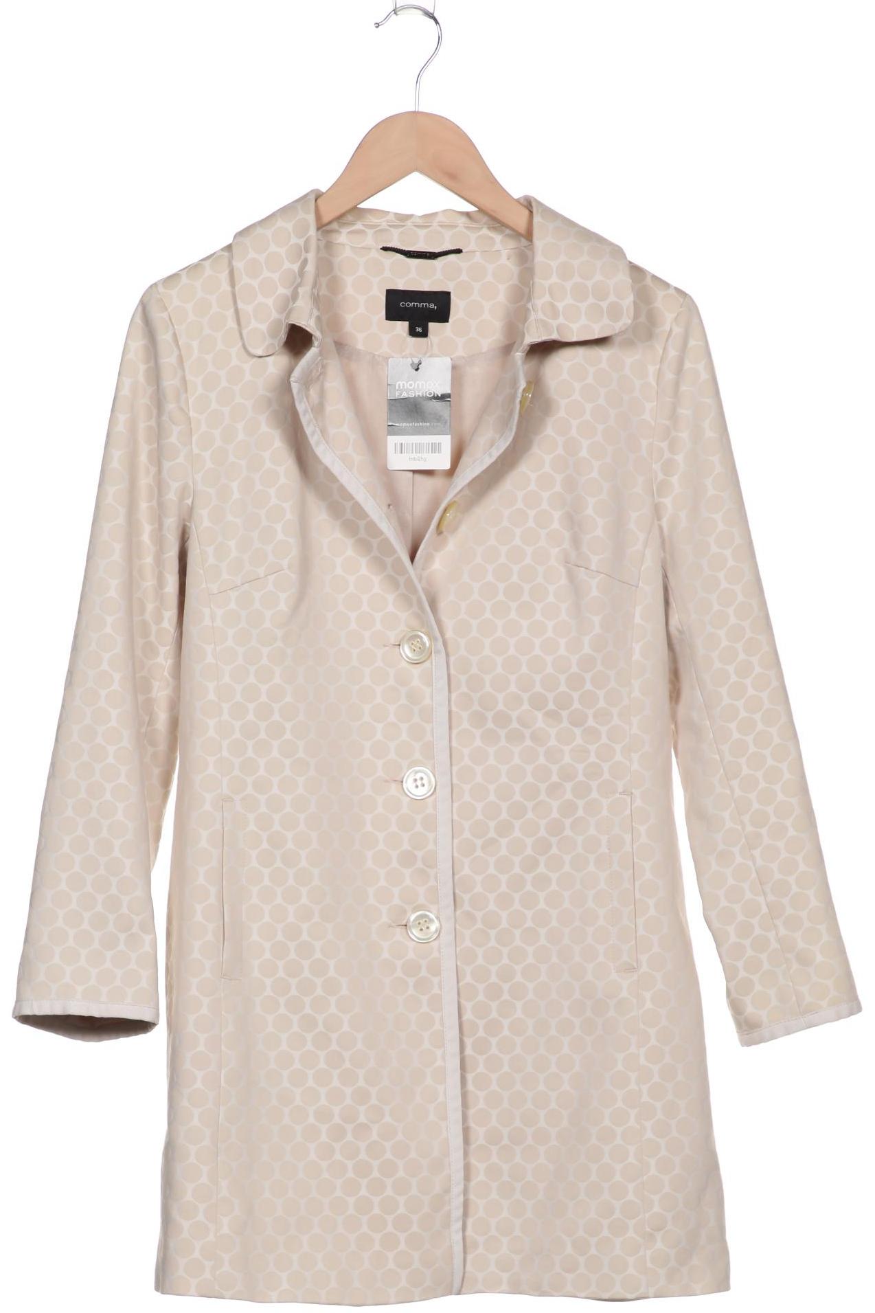 

Comma Damen Mantel, beige, Gr. 36